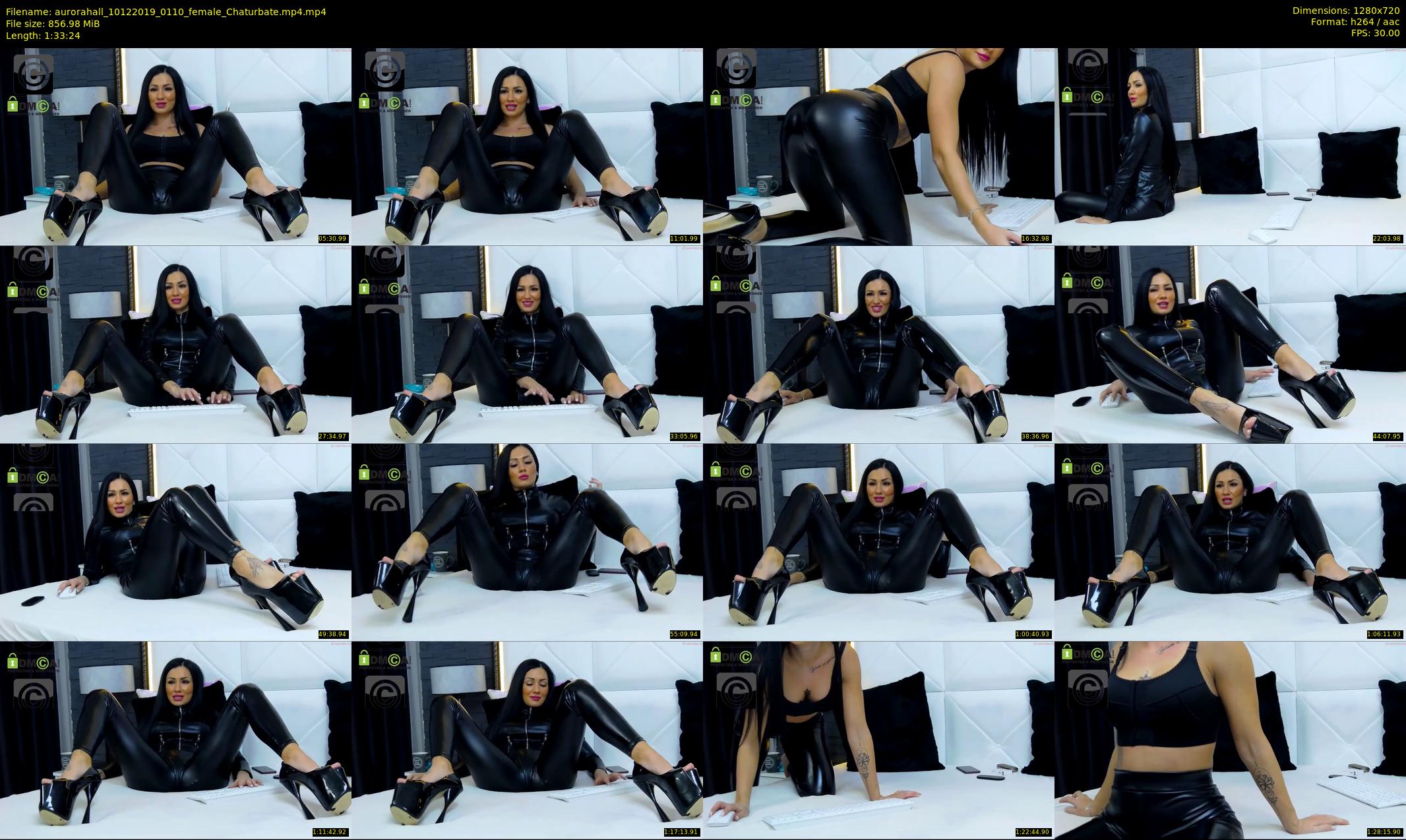 aurorahall — 94 minute Chaturbate female cam show recording, 720p, Dec 10, 2019