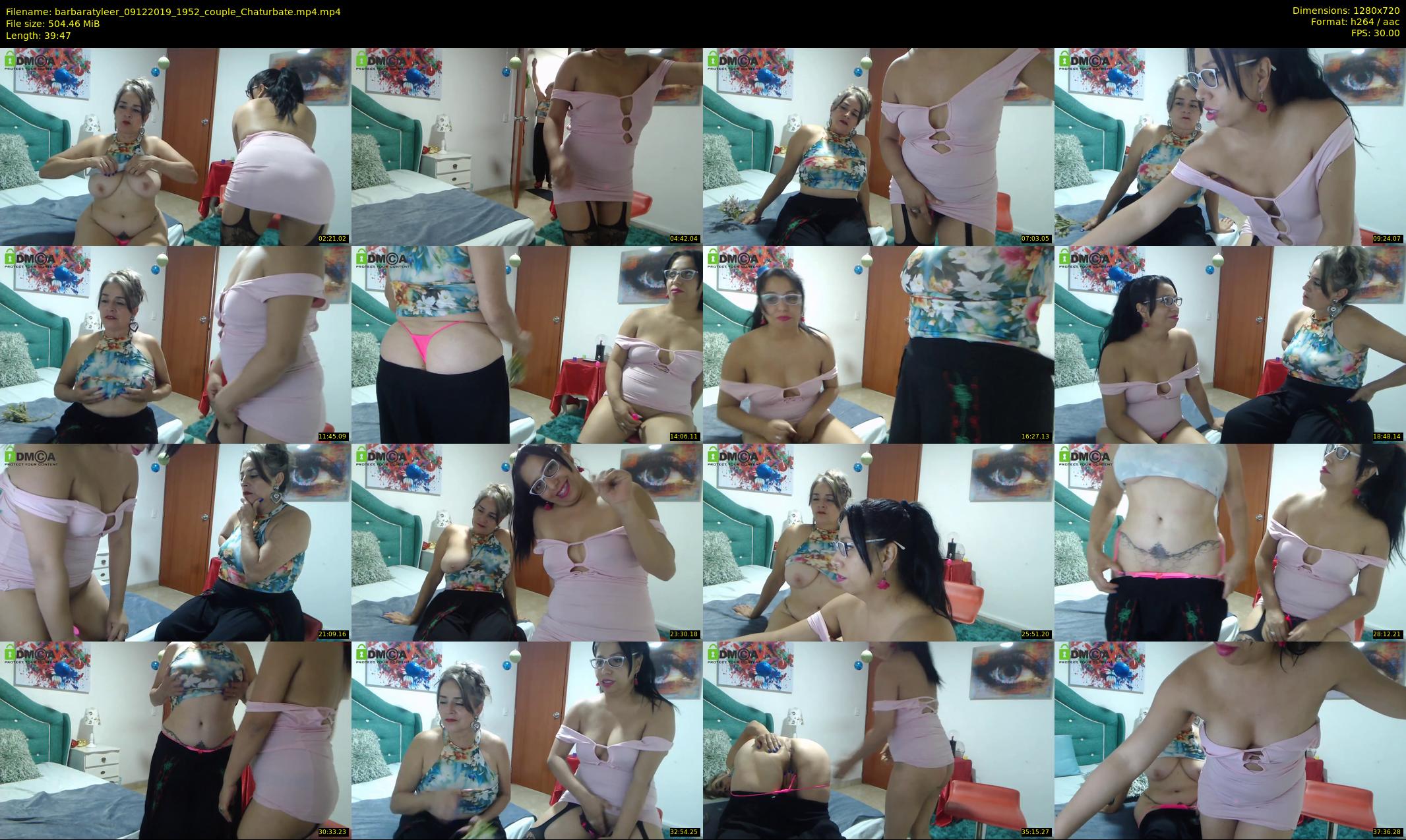 barbaratyleer — 40 minute Chaturbate couple cam show recording, 720p, Dec 9, 2019