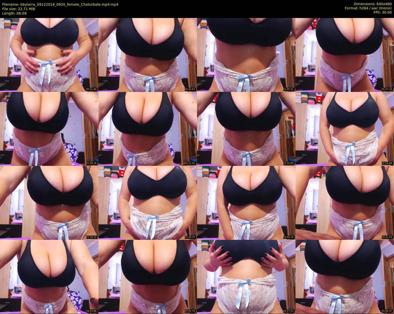 bbylarra — 7 minute Chaturbate couple cam show recording, 480p, Dec 9, 2019
