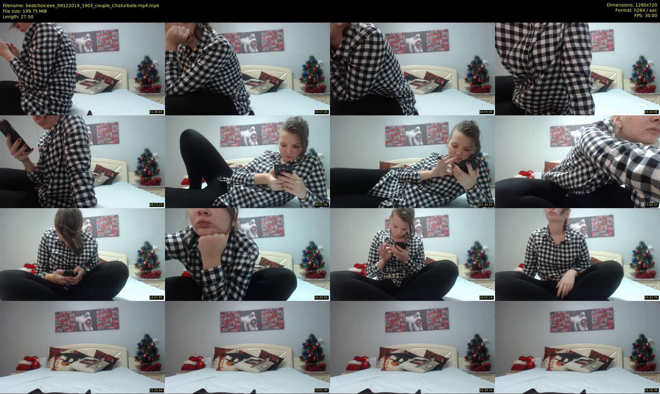bestchoiceee — 28 minute Chaturbate couple cam show recording, 720p, Dec 9, 2019