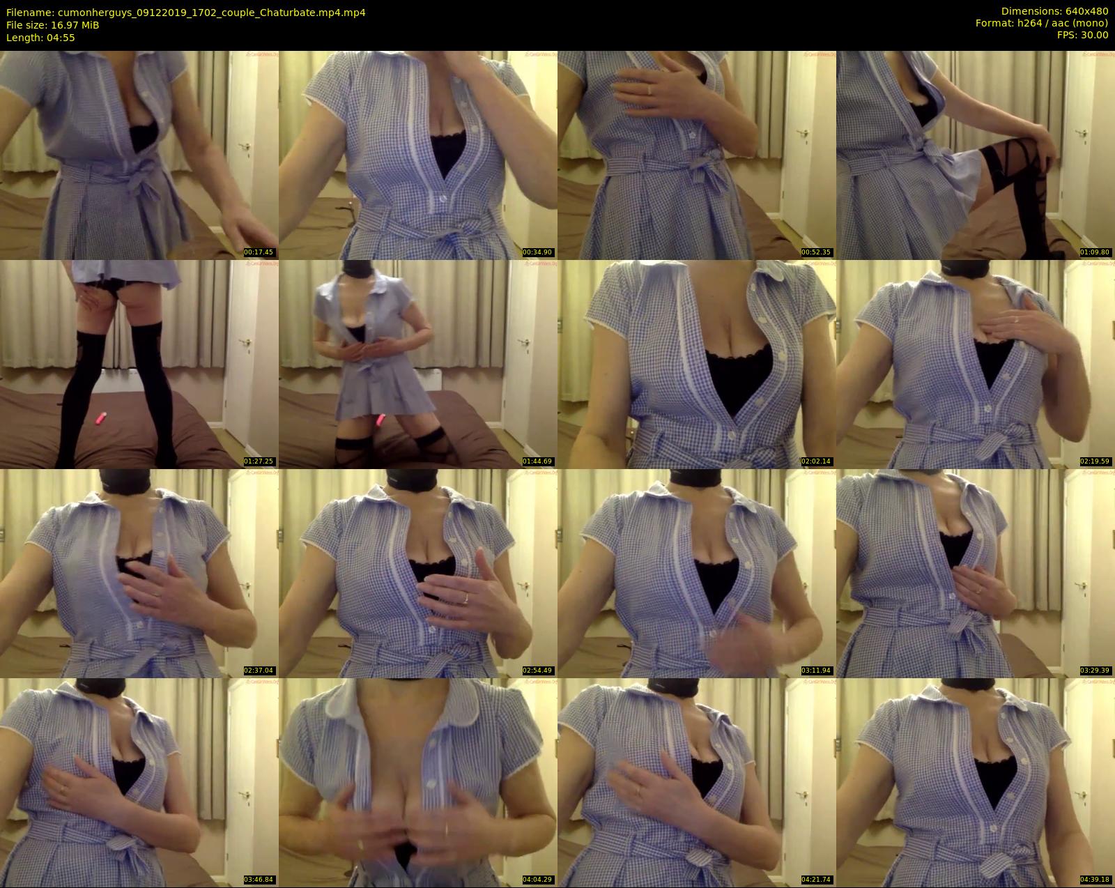 cumonherguys — 5 minute Chaturbate couple cam show recording, 480p, Dec 9, 2019