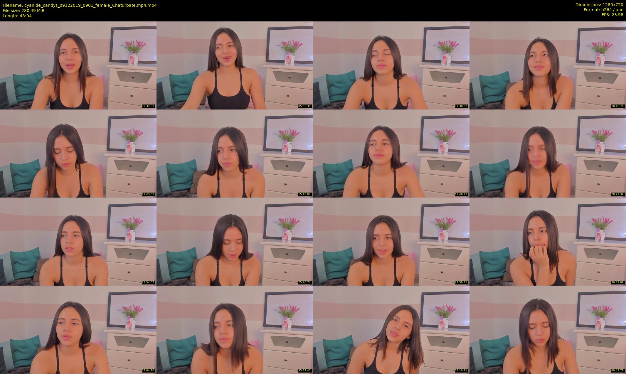 cyanide_candys — 44 minute Chaturbate female cam show recording, 720p, Dec 9, 2019