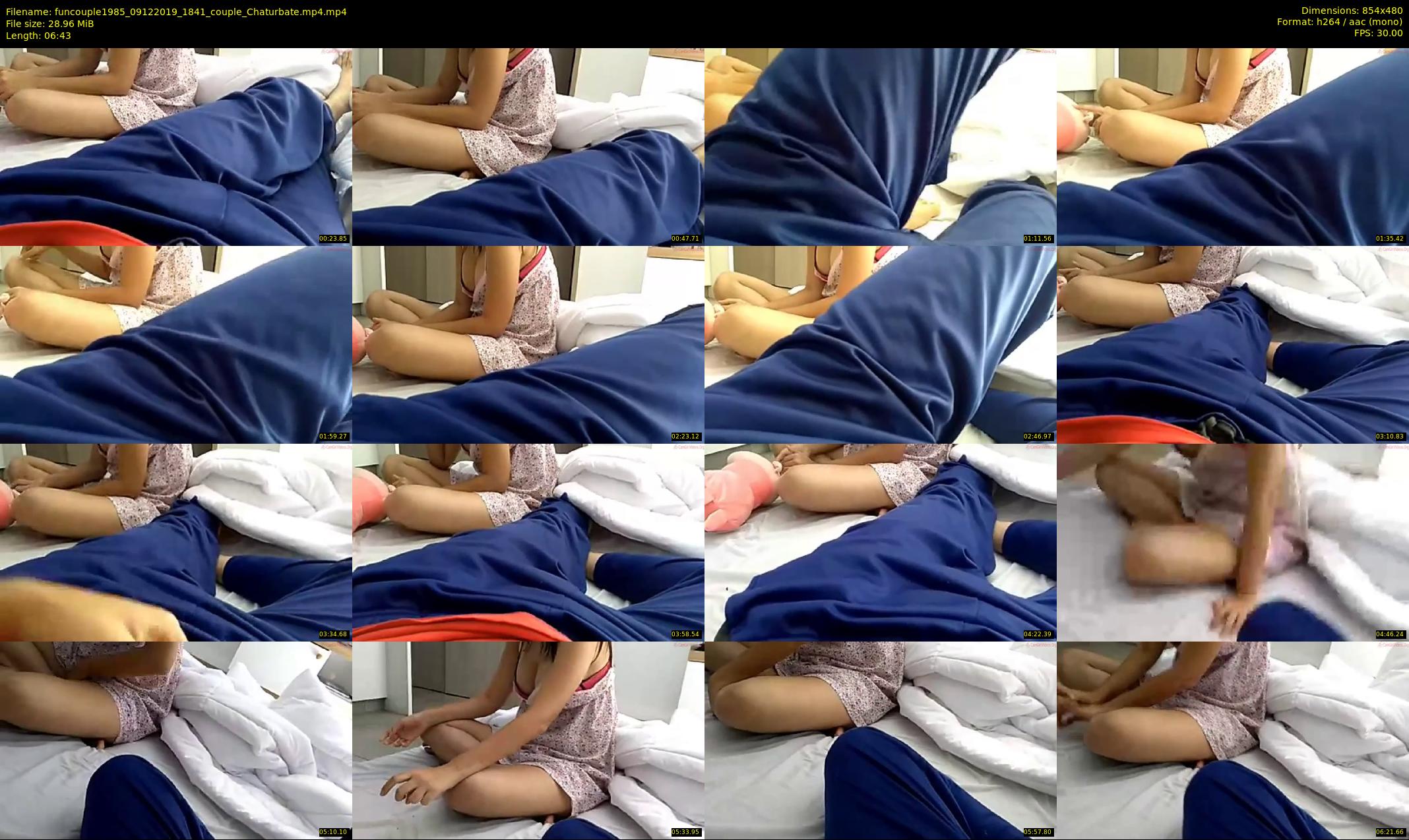 funcouple1985 — 7 minute Chaturbate couple cam show recording, 480p, Dec 9, 2019