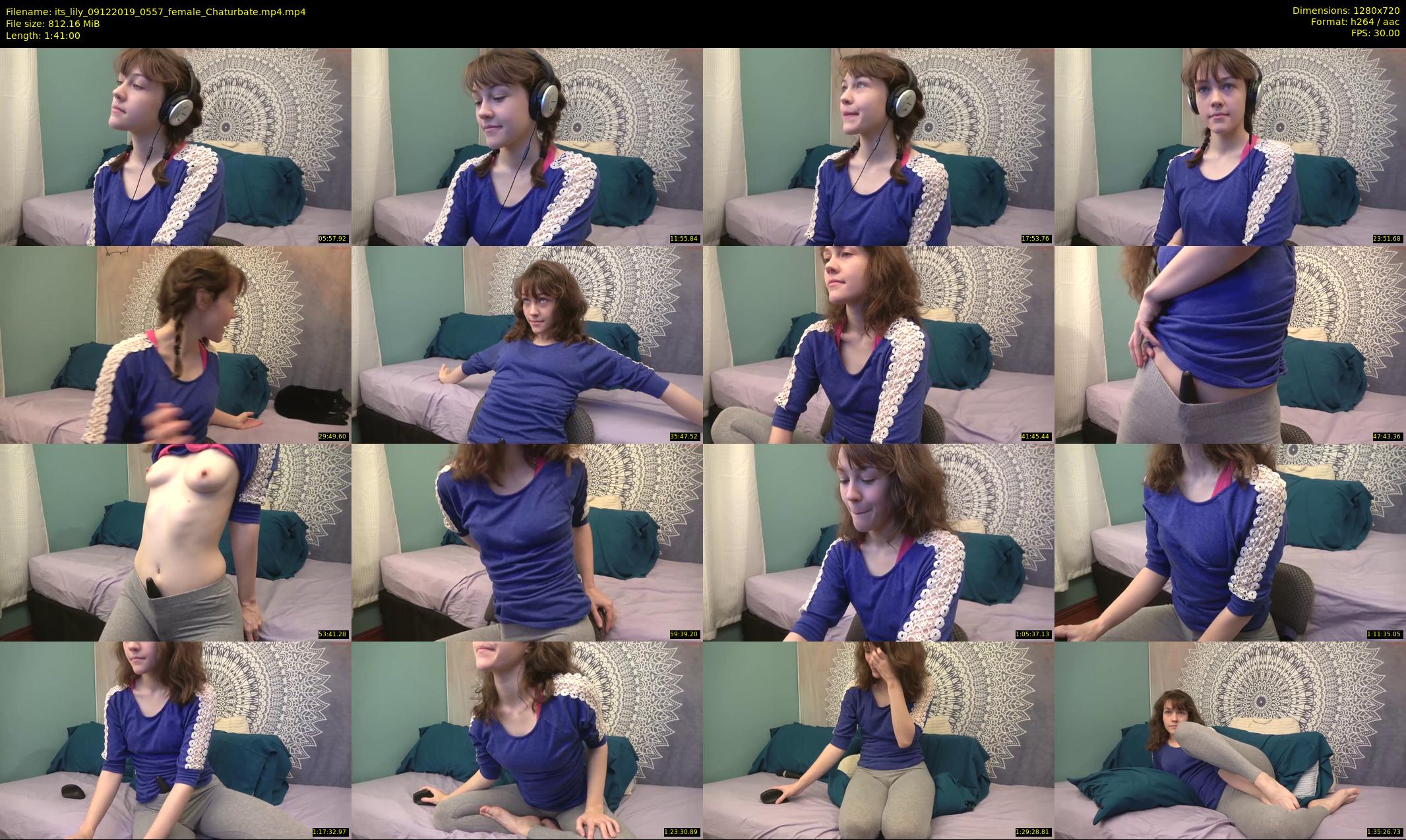 its_lily — 101 minute Chaturbate female cam show recording, 720p, Dec 9, 2019