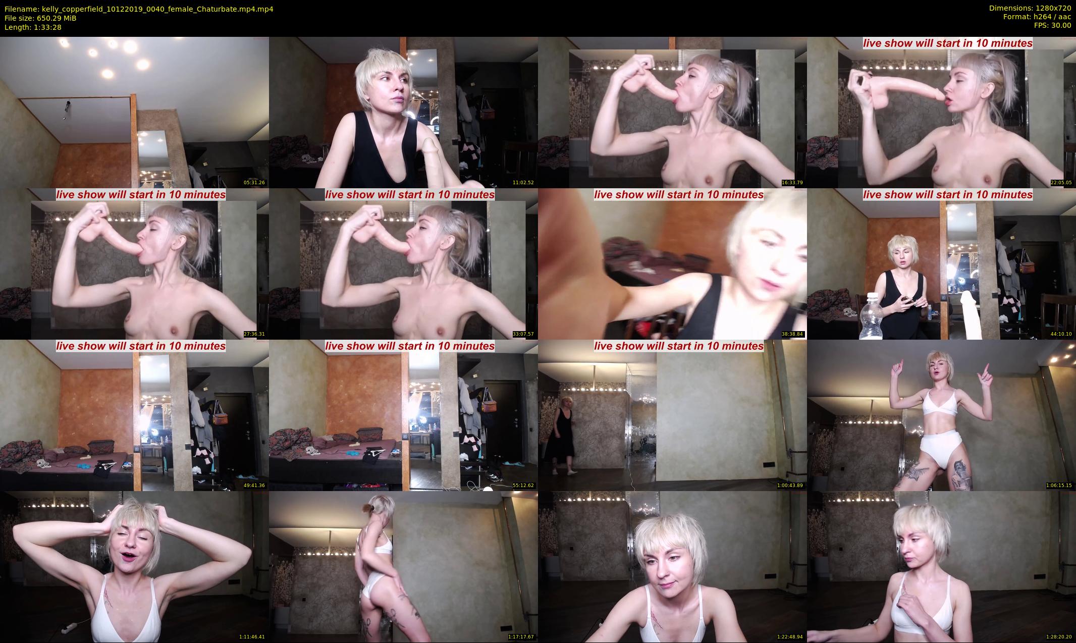 kelly_copperfield — 94 minute Chaturbate female cam show recording, 720p, Dec 10, 2019