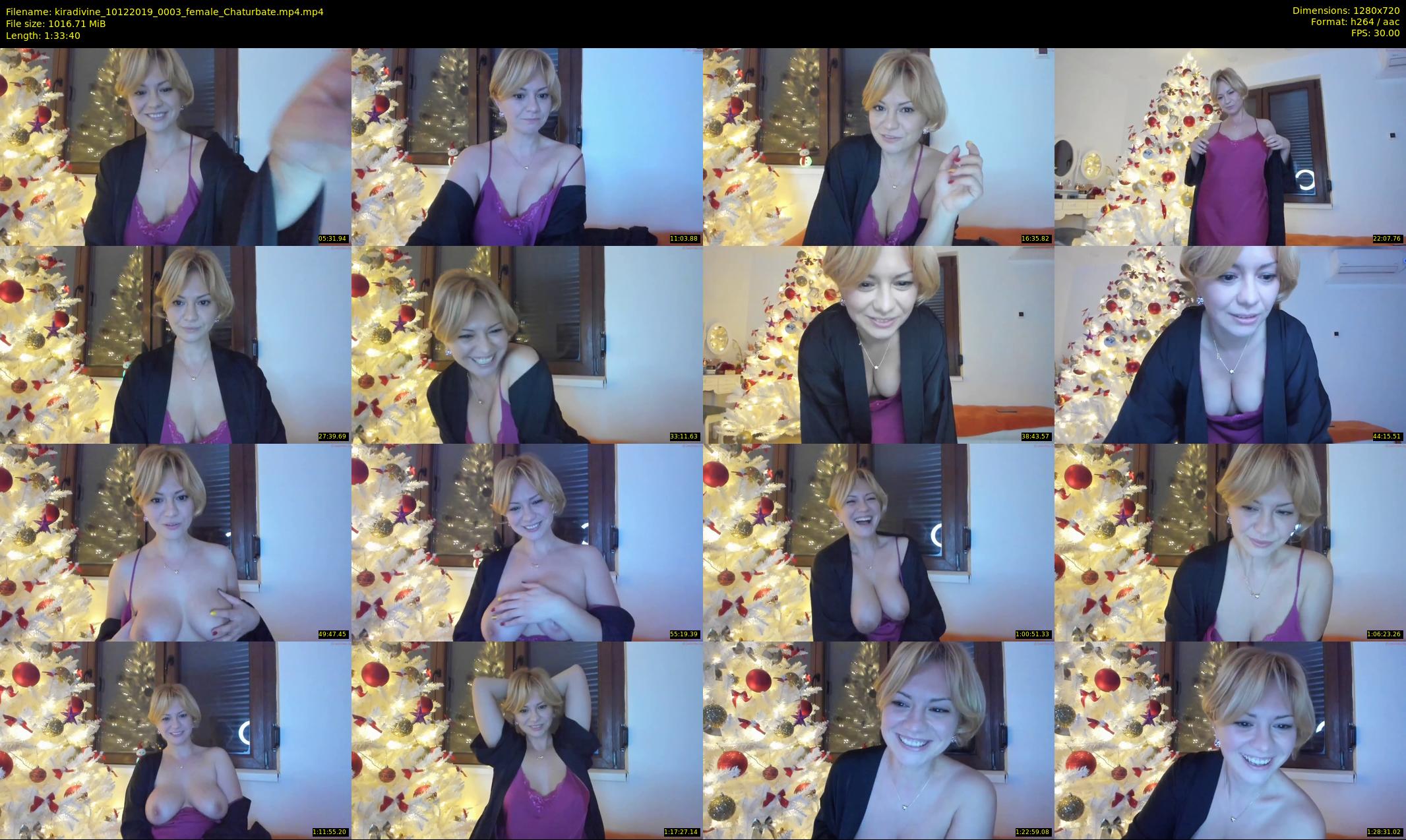 kiradivine — 94 minute Chaturbate female cam show recording, 720p, Dec 10, 2019