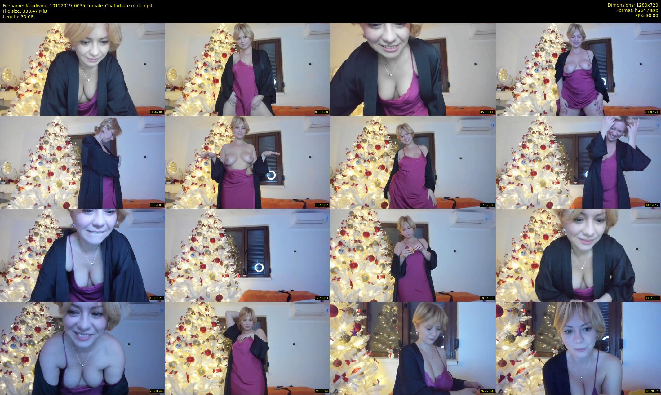 kiradivine — 31 minute Chaturbate female cam show recording, 720p, Dec 10, 2019