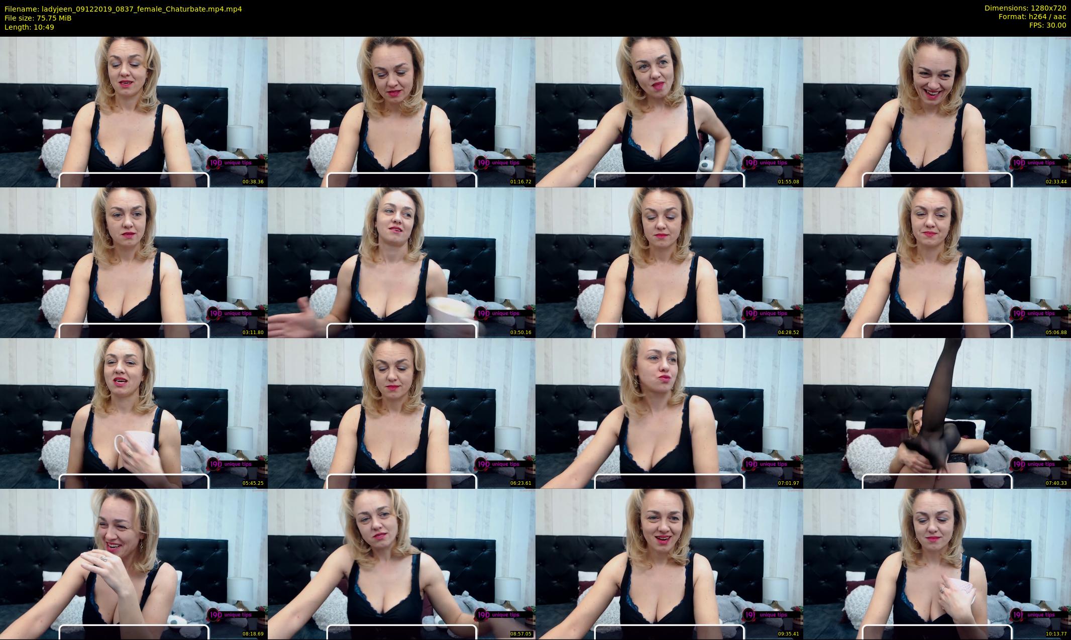 ladyjeen — 11 minute Chaturbate female cam show recording, 720p, Dec 9, 2019