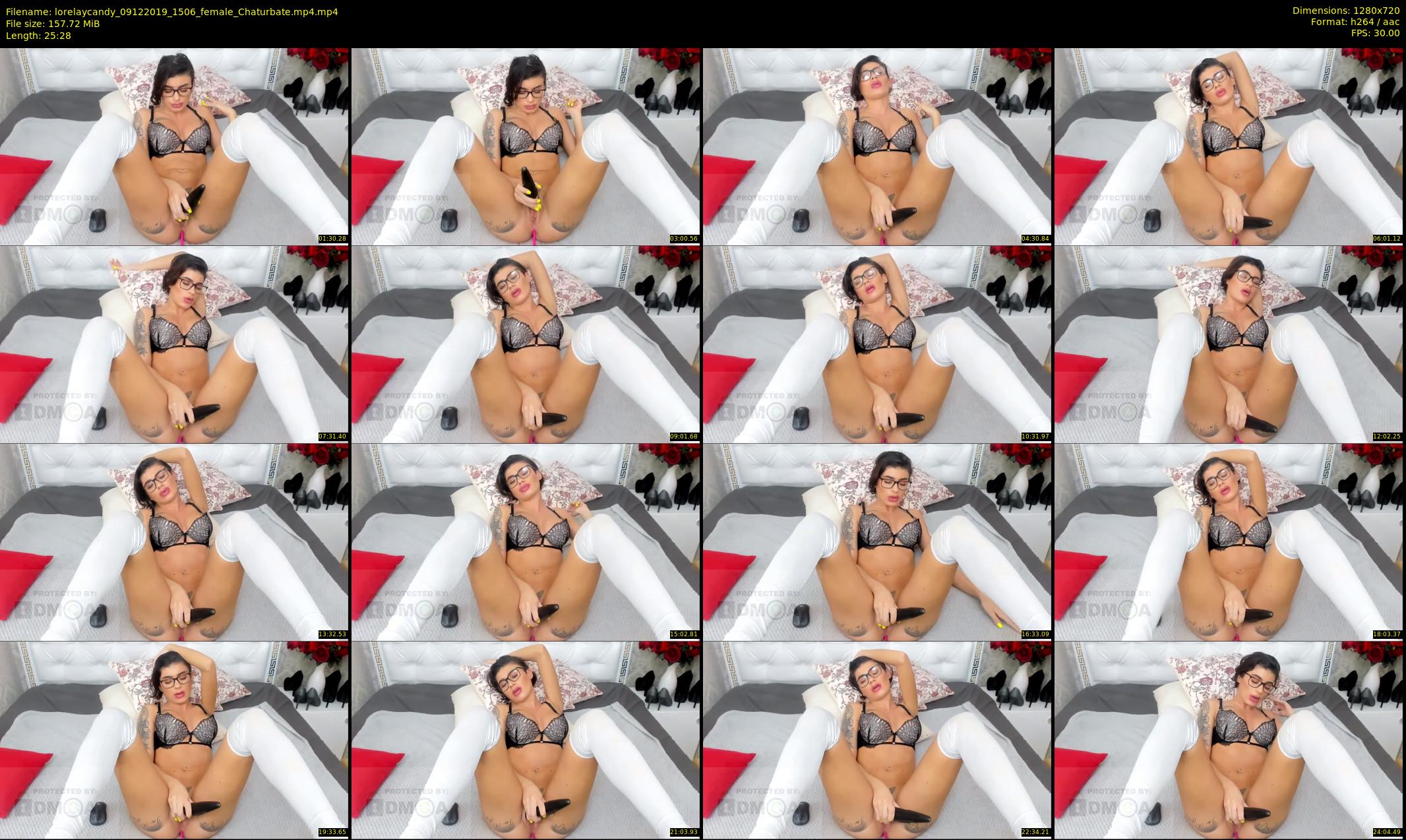 lorelaycandy — 26 minute Chaturbate female cam show recording, 720p, Dec 9, 2019