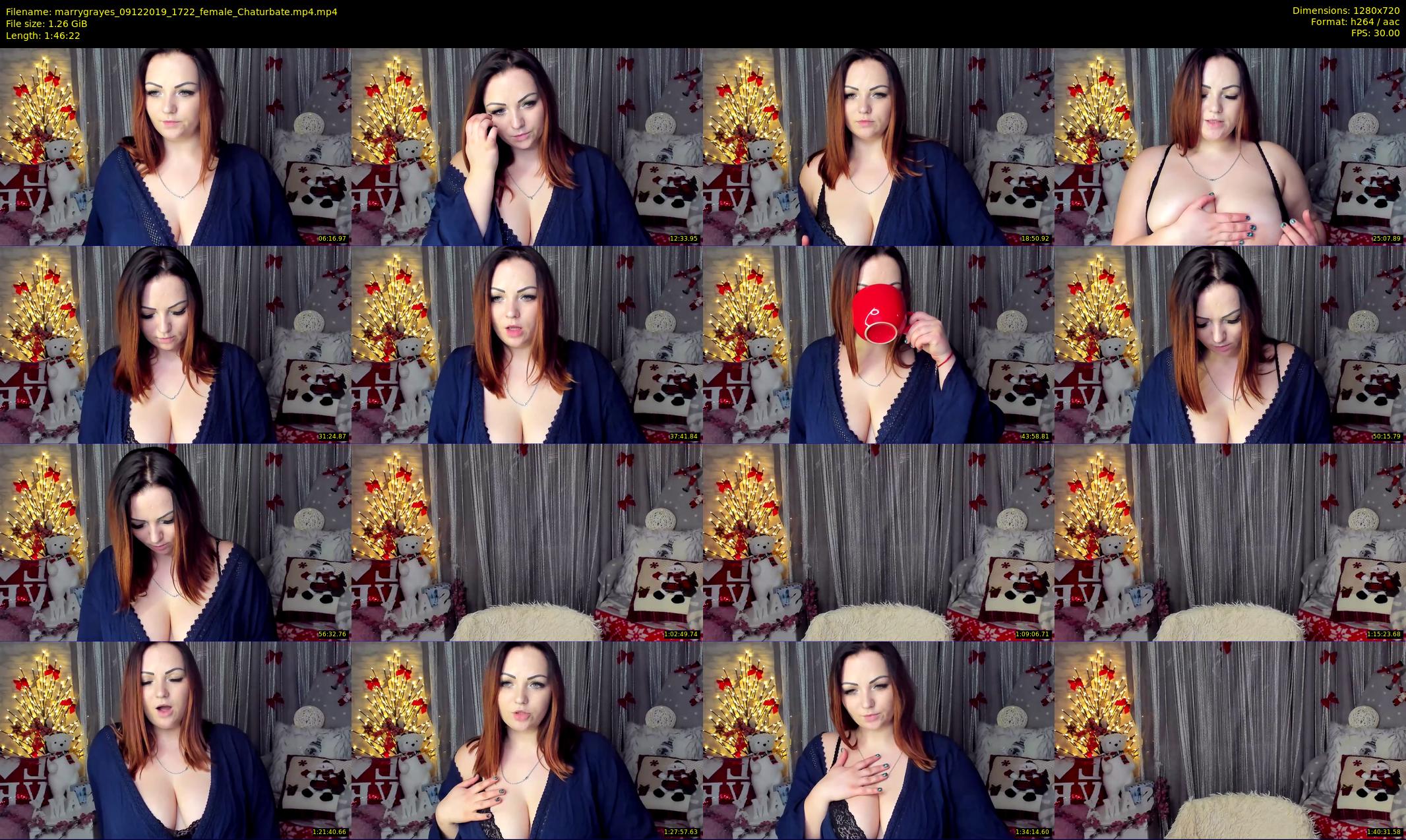 marrygrayes — 107 minute Chaturbate female cam show recording, 720p, Dec 9, 2019