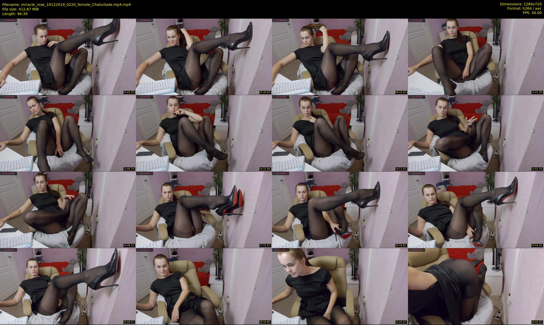 miracle_rose — 47 minute Chaturbate female cam show recording, 720p, Dec 10, 2019