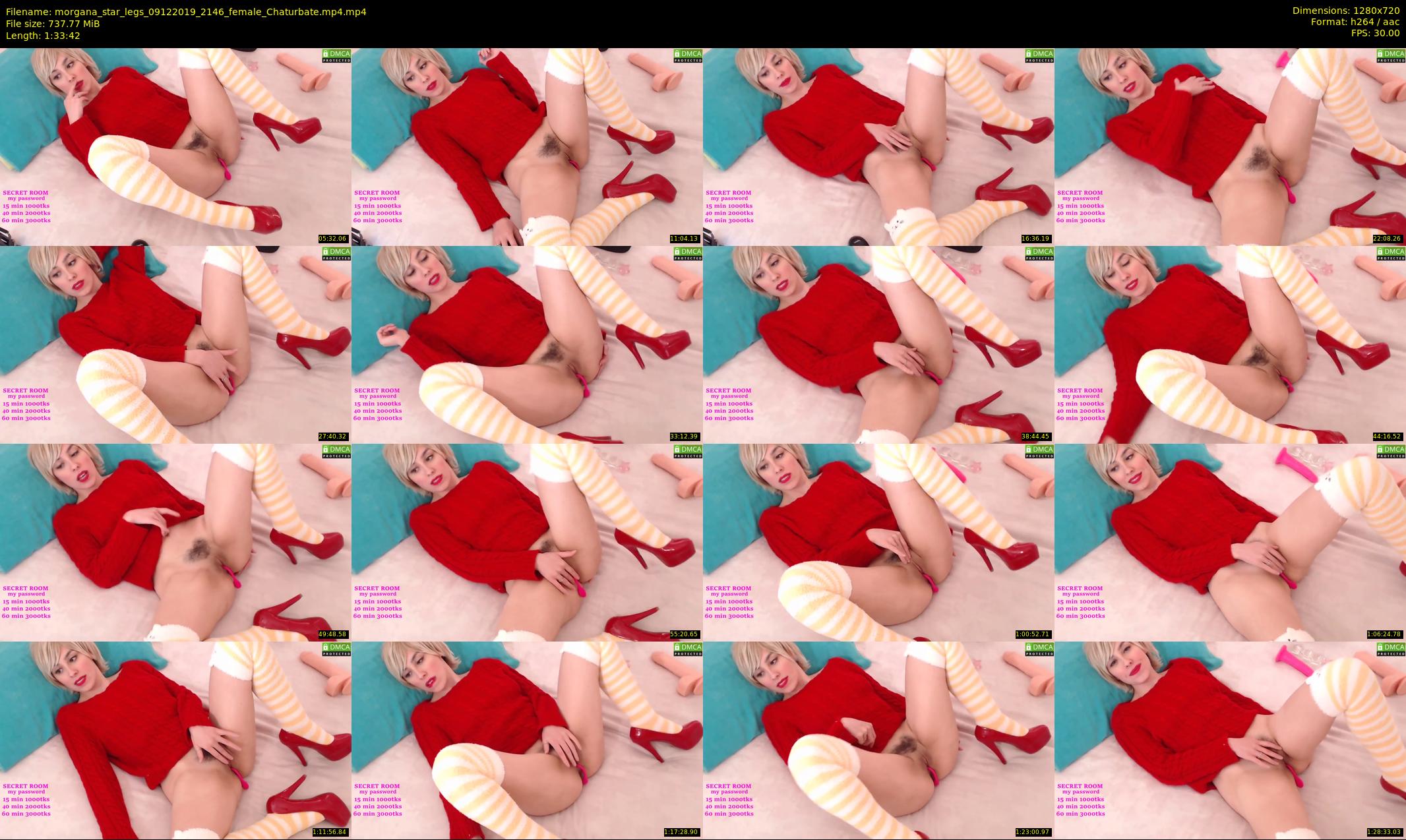 morgana_star_legs — 94 minute Chaturbate female cam show recording, 720p, Dec 9, 2019