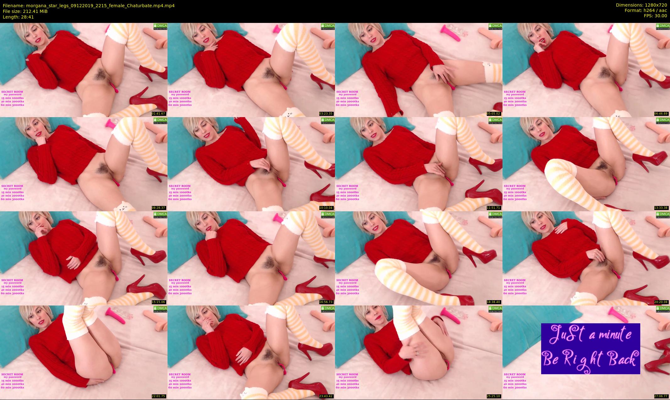 morgana_star_legs — 29 minute Chaturbate female cam show recording, 720p, Dec 9, 2019