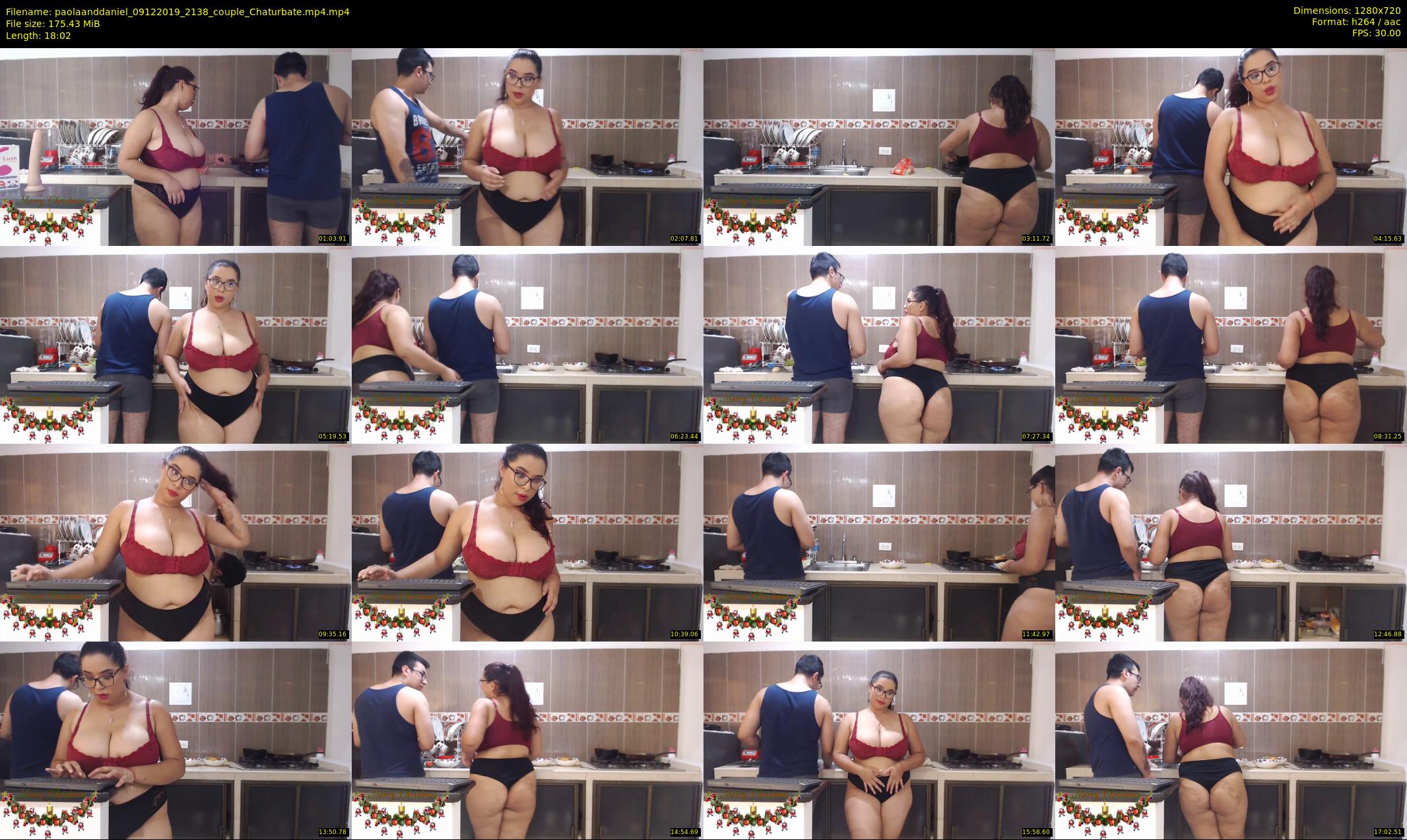paolaanddaniel — 19 minute Chaturbate couple cam show recording, 720p, Dec 9, 2019