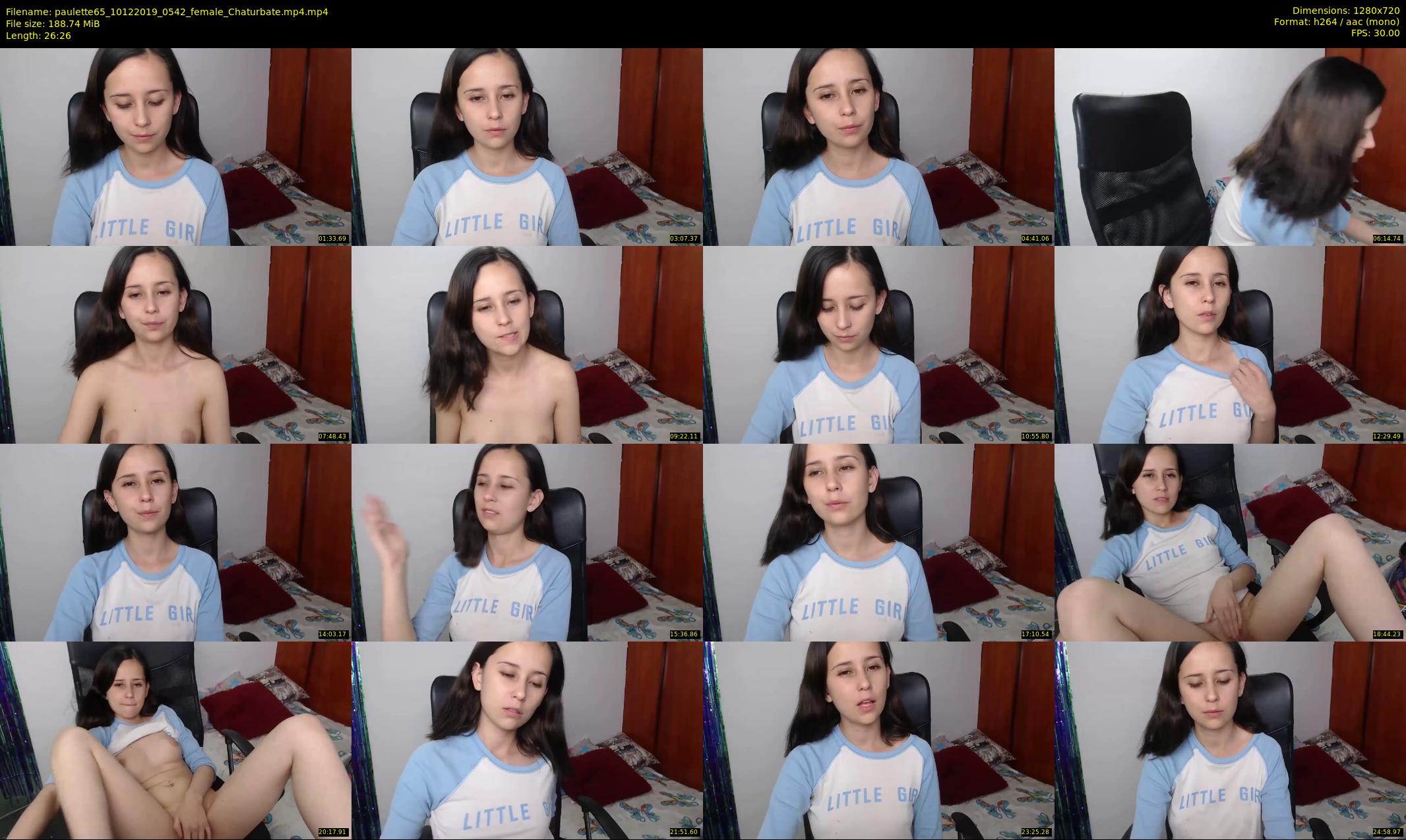 paulette65 — 27 minute Chaturbate female cam show recording, 720p, Dec 10, 2019