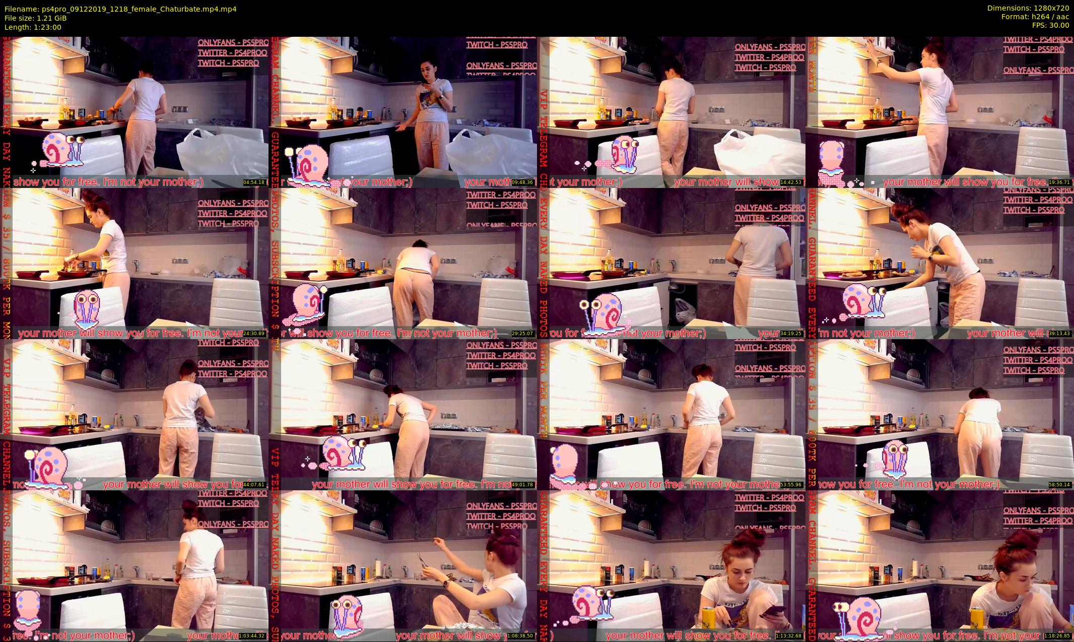 ps4pro — 83 minute Chaturbate female cam show recording, 720p, Dec 9, 2019