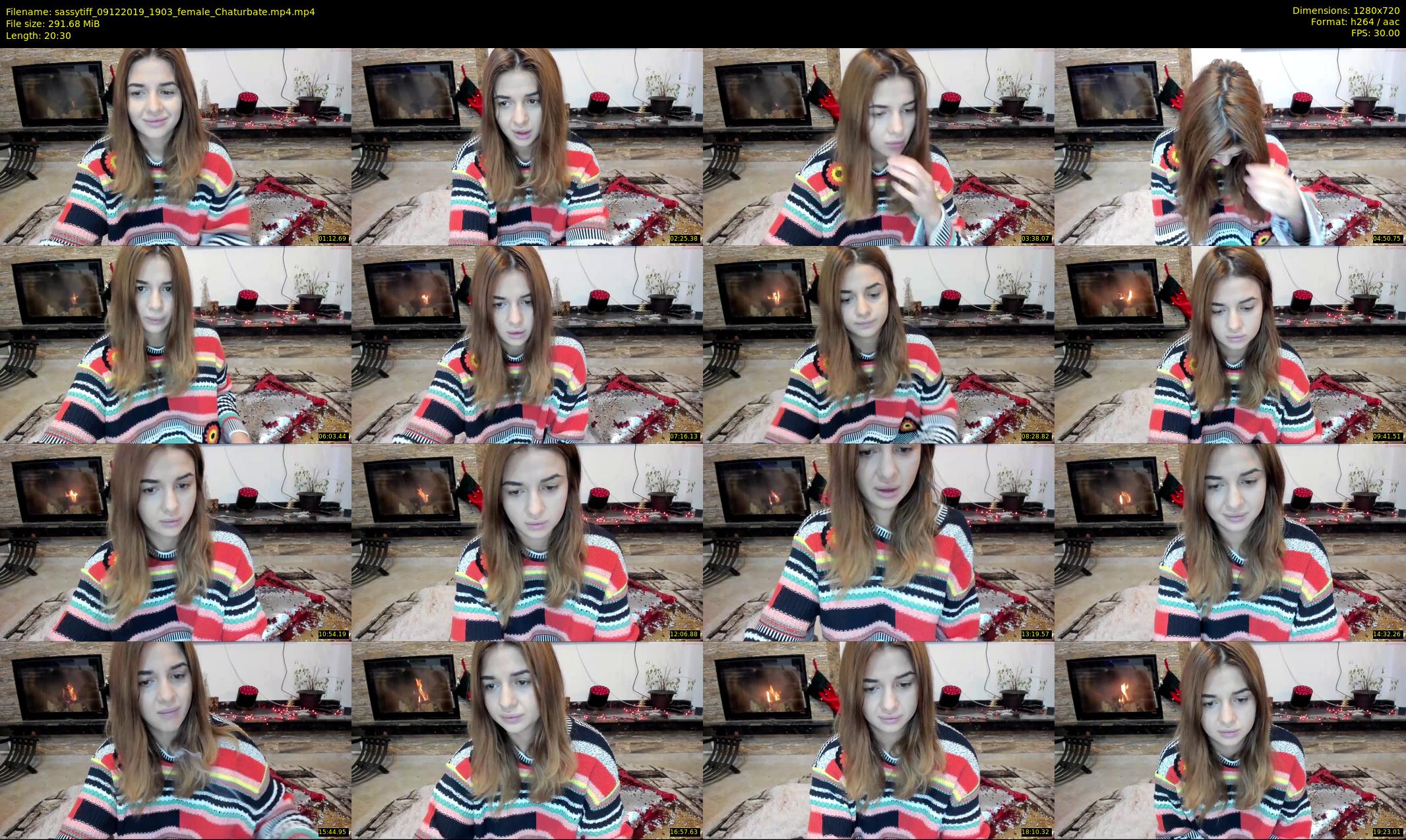 sassytiff — 21 minute Chaturbate couple cam show recording, 720p, Dec 9, 2019
