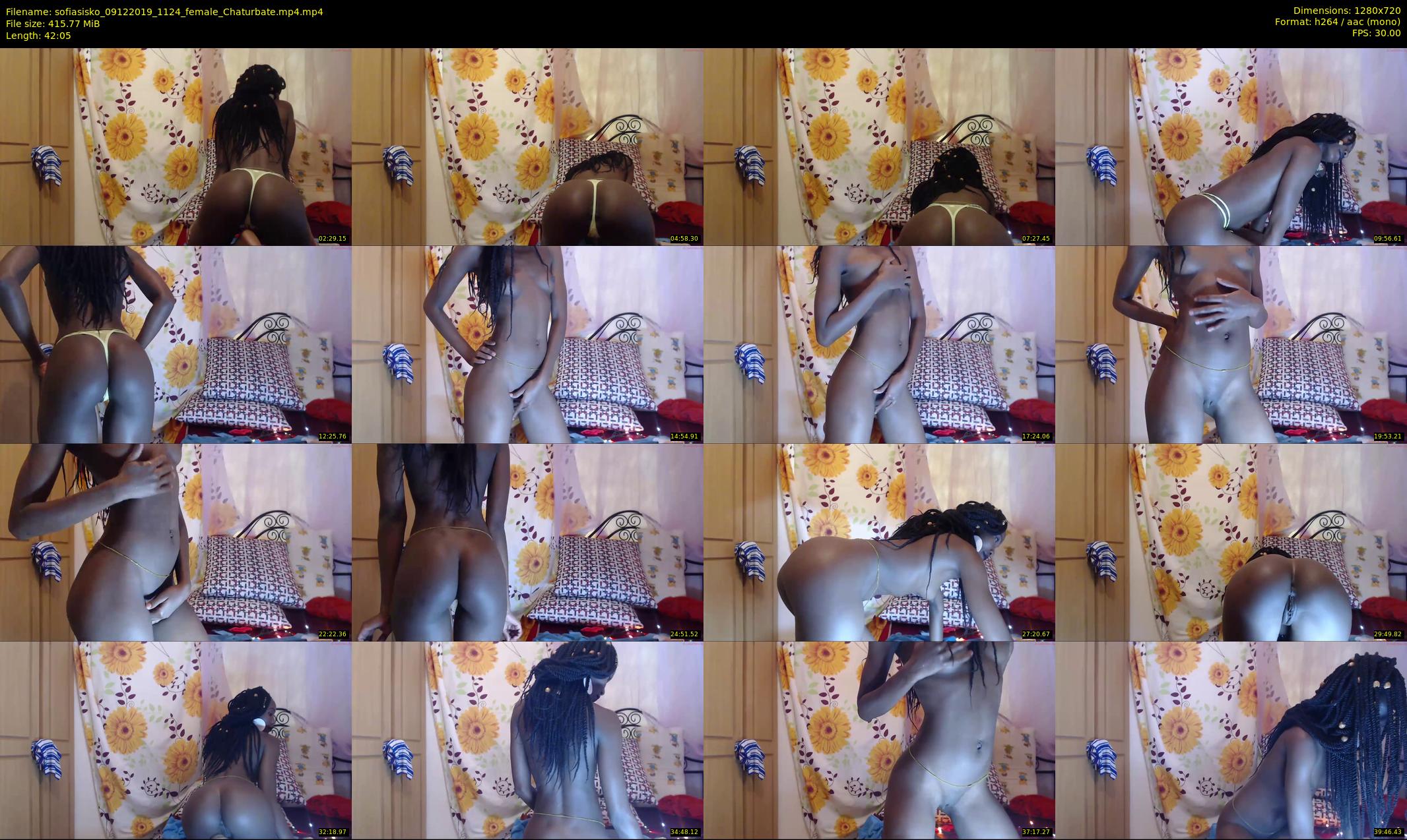 sofiasisko — 43 minute Chaturbate female cam show recording, 720p, Dec 9, 2019