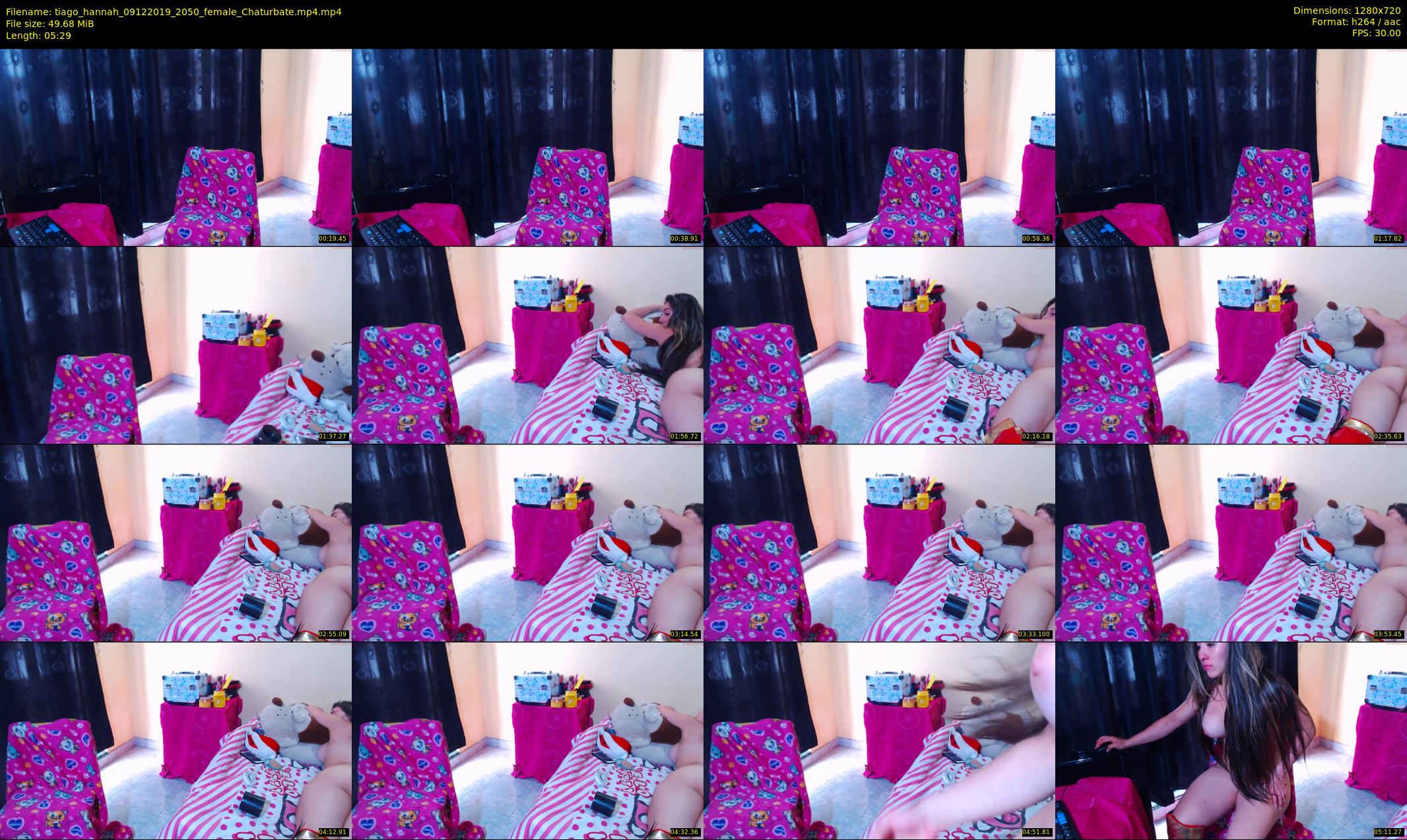 tiago_hannah — 6 minute Chaturbate couple cam show recording, 720p, Dec 9, 2019