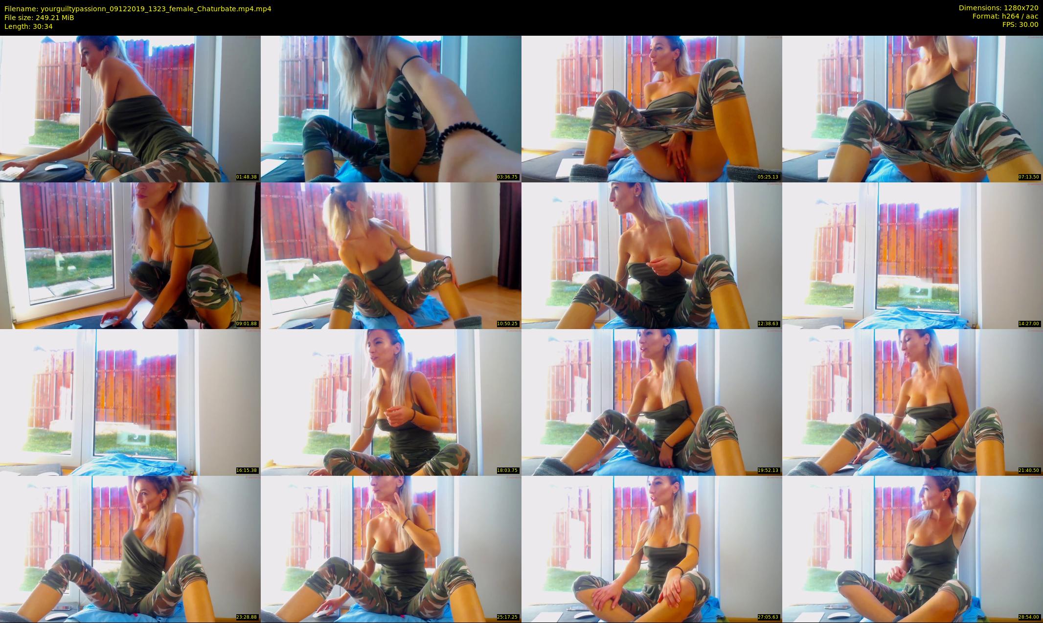 yourguiltypassionn — 31 minute Chaturbate female cam show recording, 720p, Dec 9, 2019