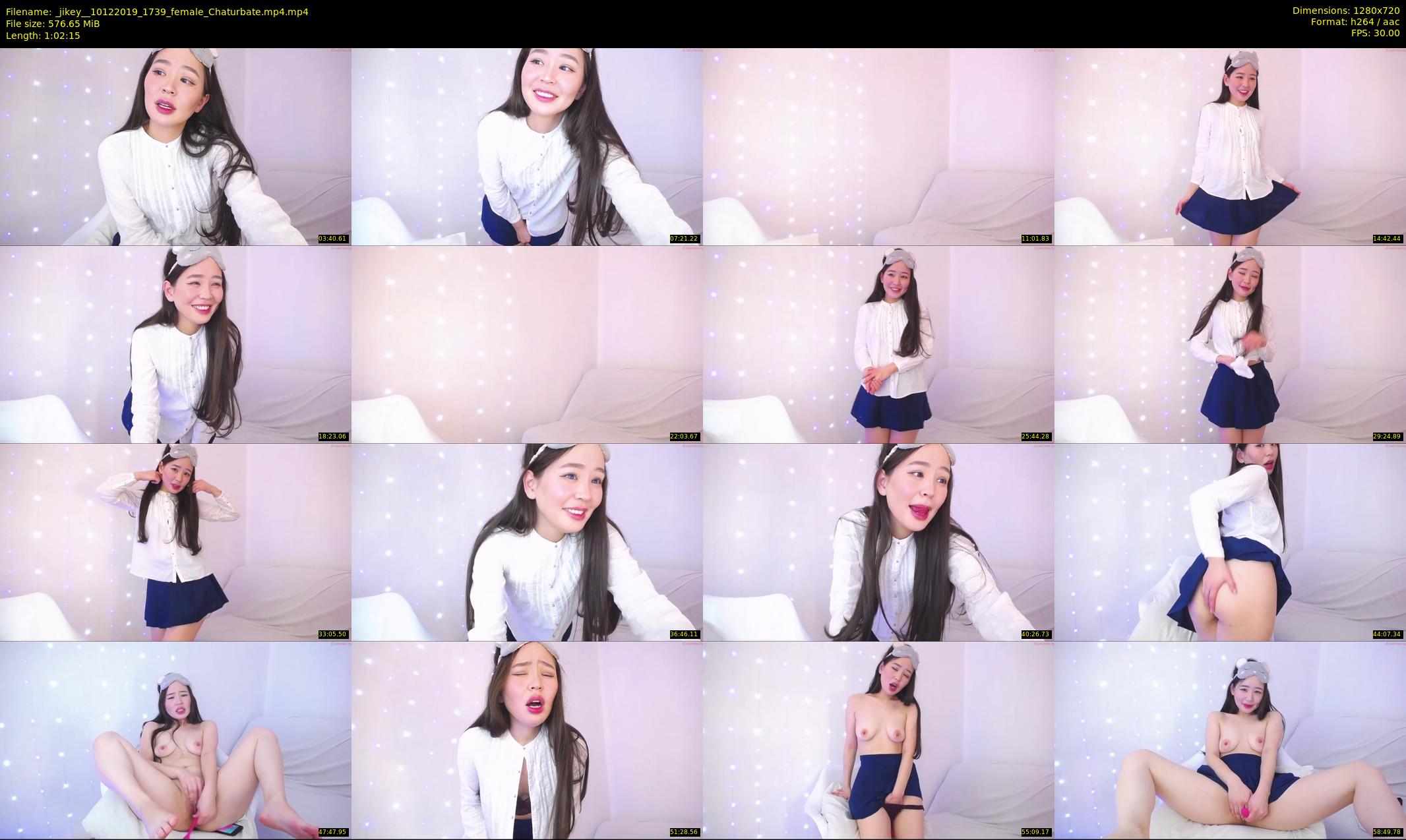 _jikey_ — 63 minute Chaturbate female cam show recording, 720p, Dec 10, 2019