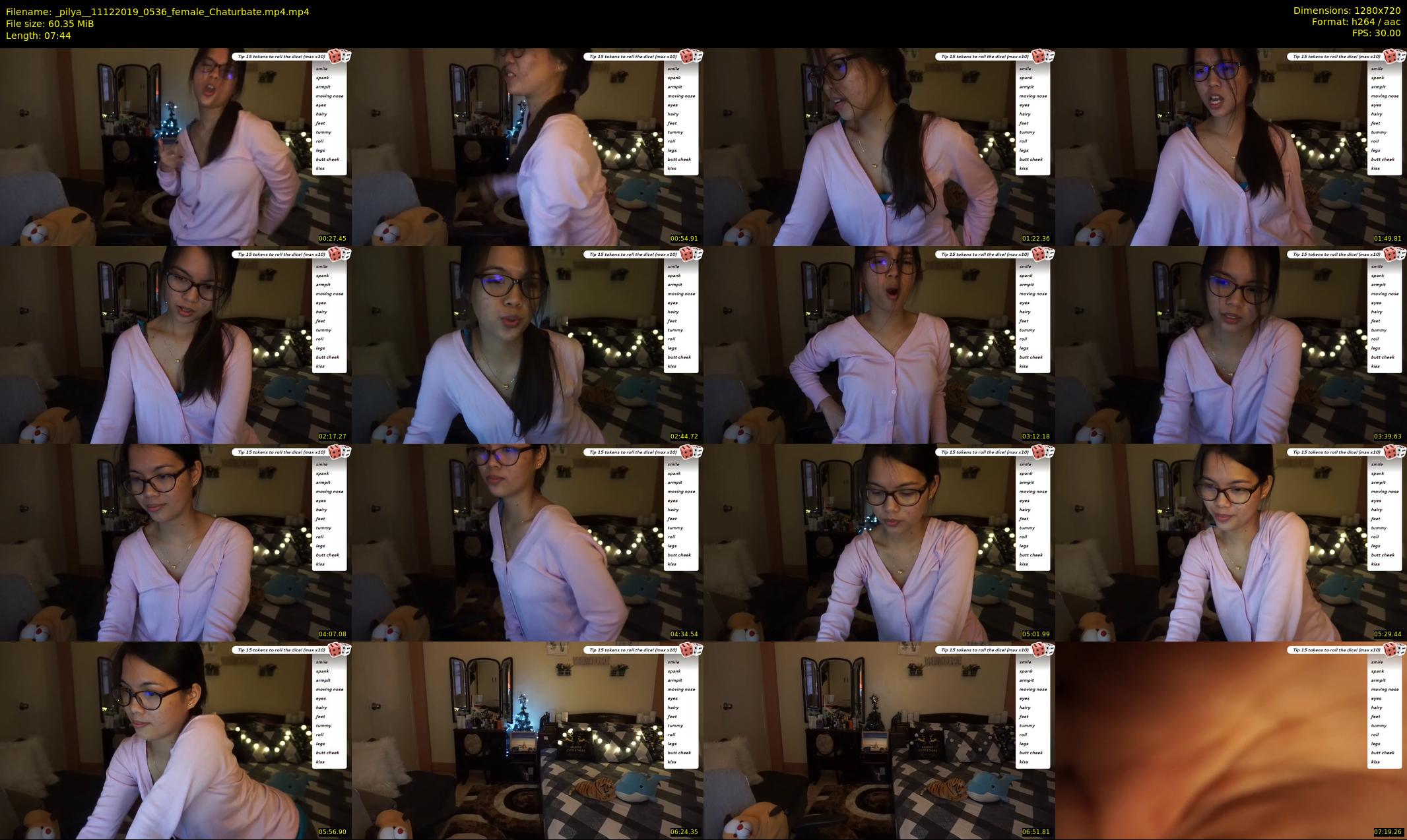 _pilya_ — 8 minute Chaturbate female cam show recording, 720p, Dec 11, 2019