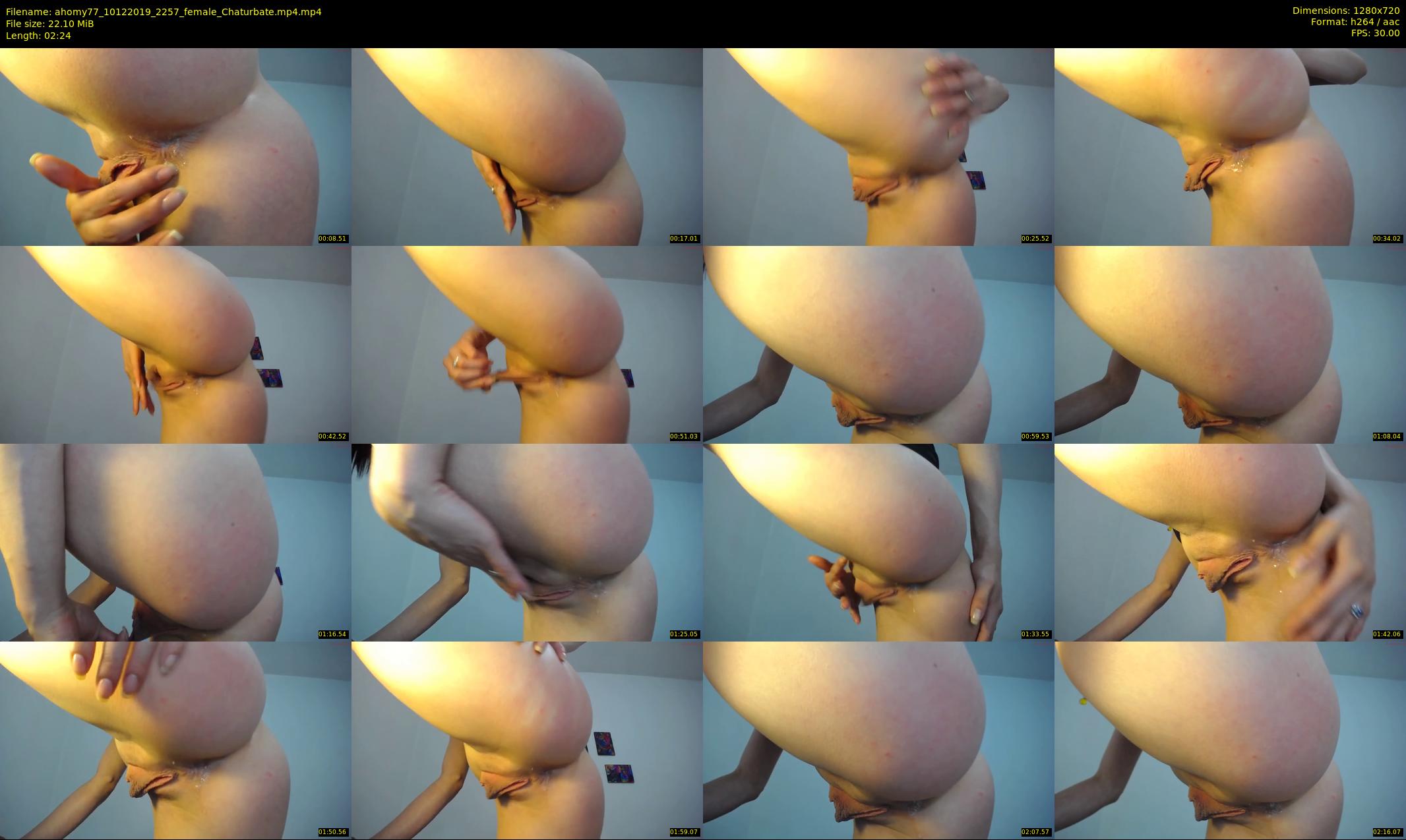 ahomy77 — 3 minute Chaturbate female cam show recording, 720p, Dec 10, 2019