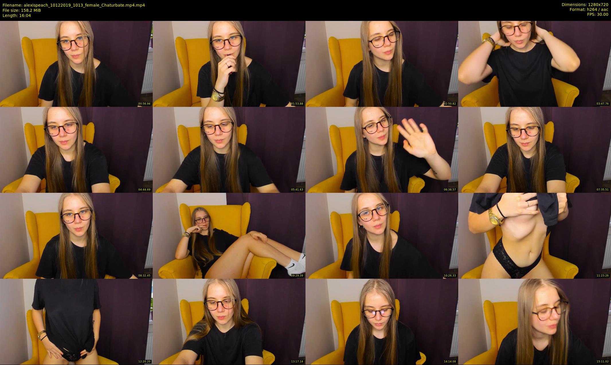 alexispeach — 17 minute Chaturbate female cam show recording, 720p, Dec 10, 2019