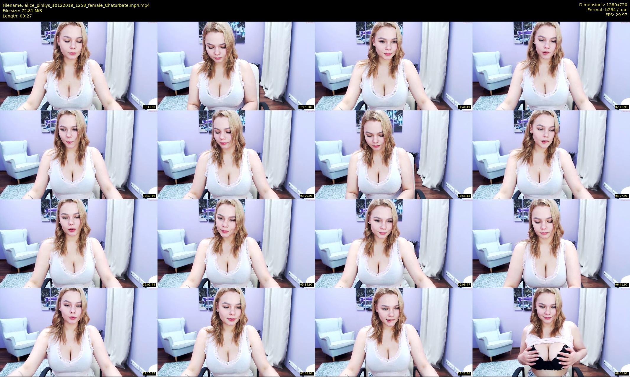 alice_pinkys — 10 minute Chaturbate female cam show recording, 720p, Dec 10, 2019