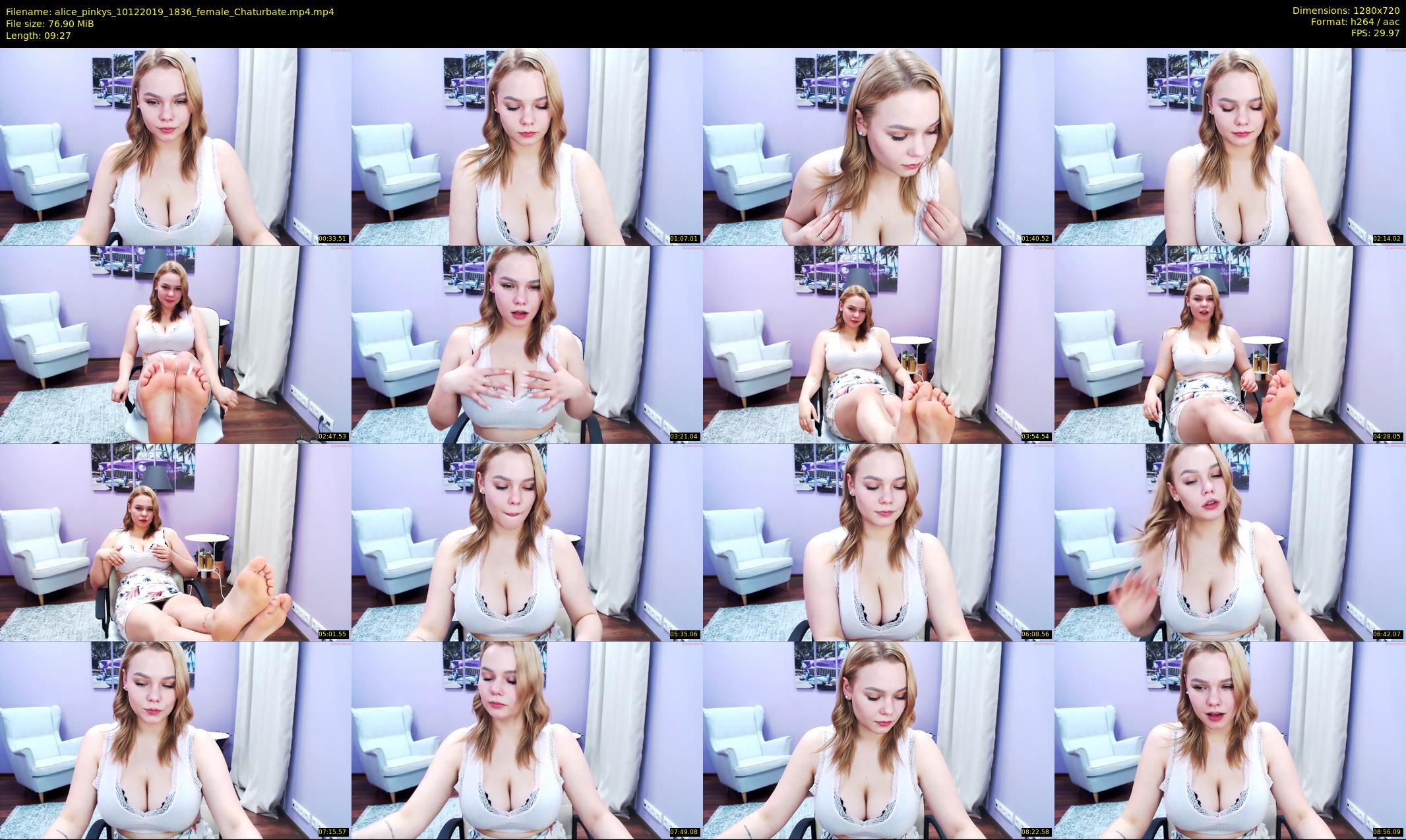 alice_pinkys — 10 minute Chaturbate female cam show recording, 720p, Dec 10, 2019