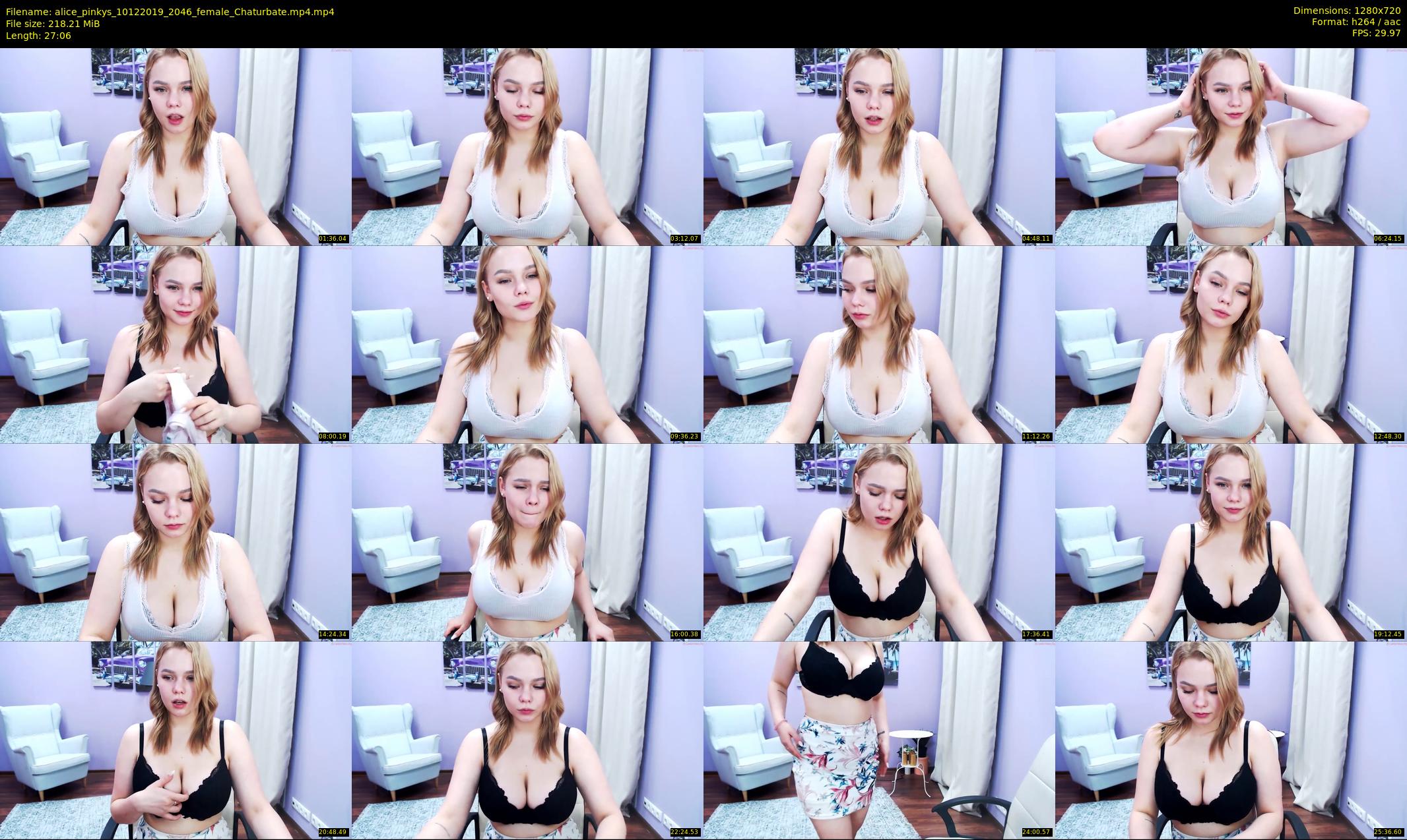 alice_pinkys — 28 minute Chaturbate female cam show recording, 720p, Dec 10, 2019