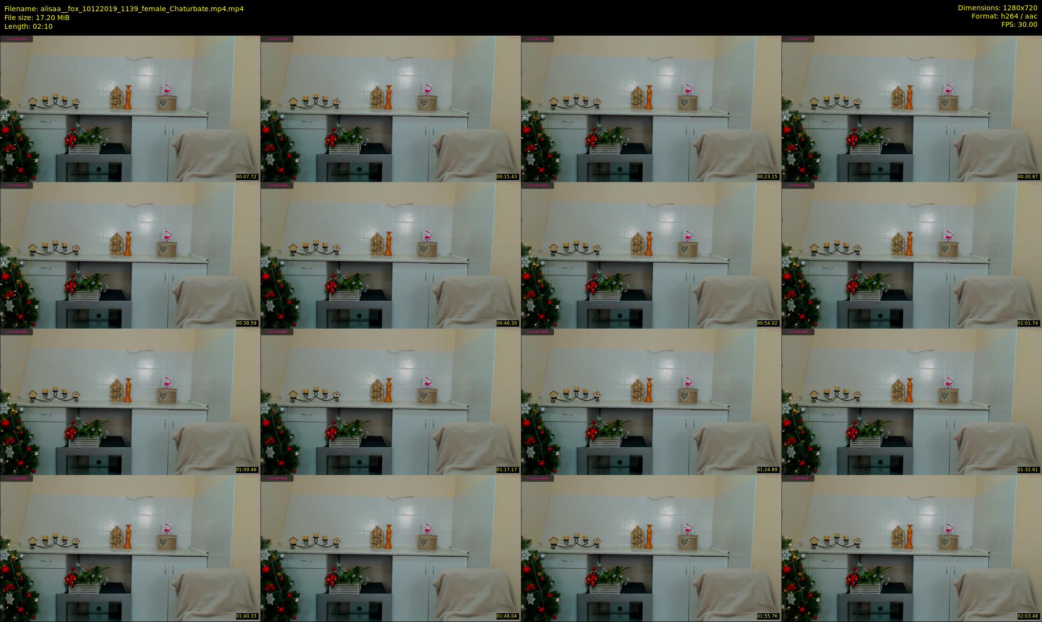 alisaa__fox — 3 minute Chaturbate female cam show recording, 720p, Dec 10, 2019