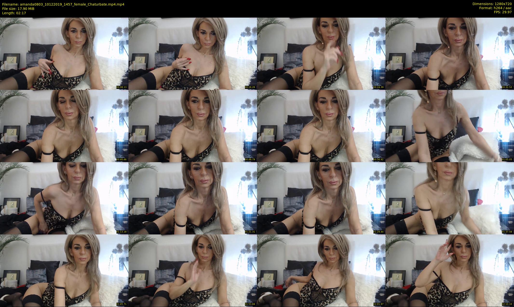 amanda0803 — 3 minute Chaturbate female cam show recording, 720p, Dec 10, 2019