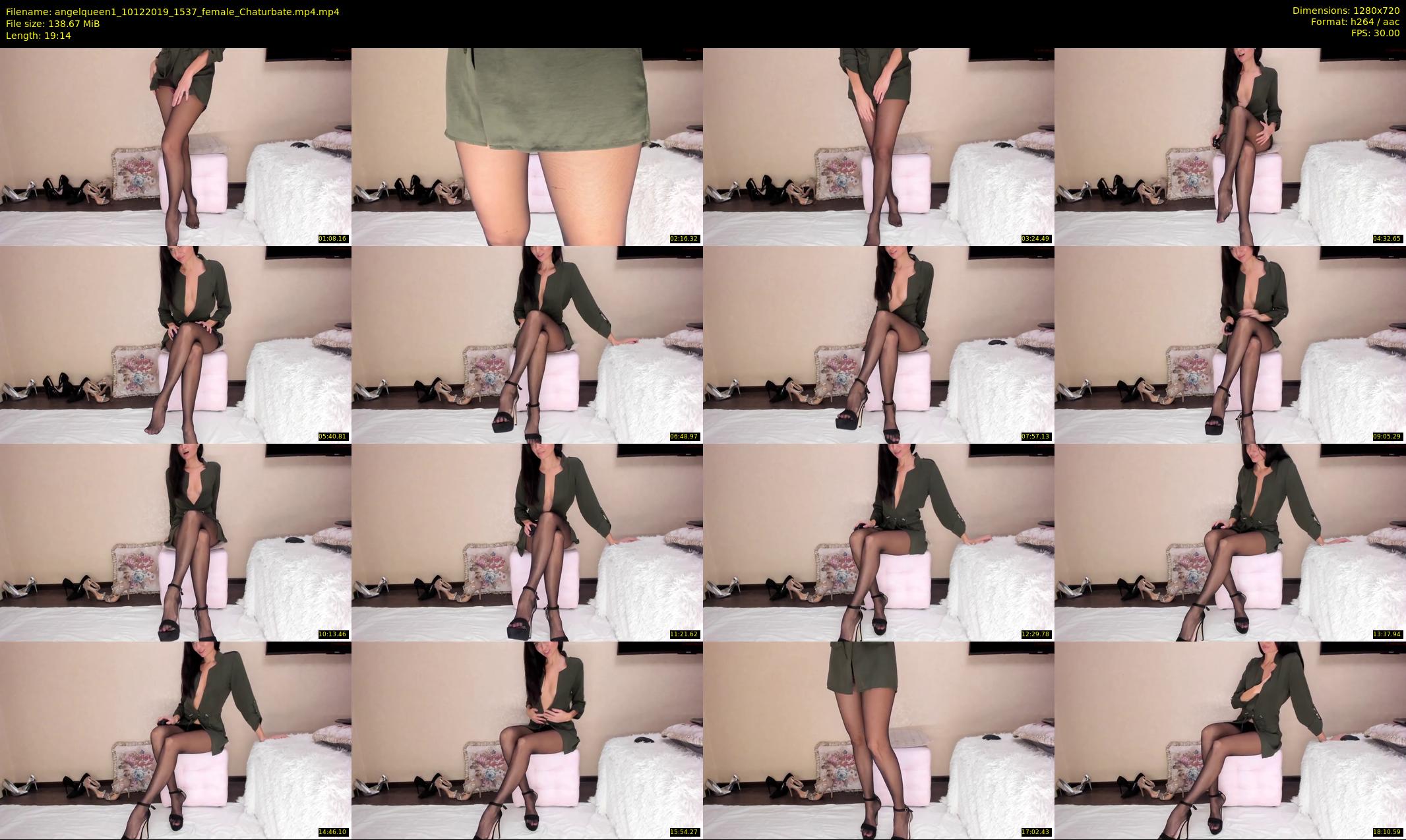 angelqueen1 — 20 minute Chaturbate female cam show recording, 720p, Dec 10, 2019