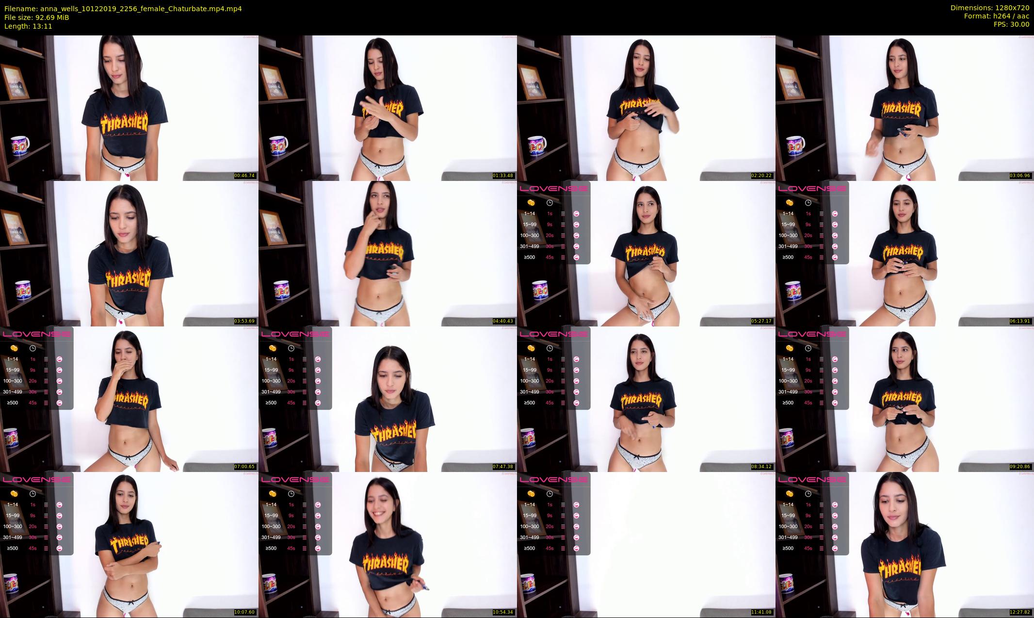anna_wells — 14 minute Chaturbate female cam show recording, 720p, Dec 10, 2019