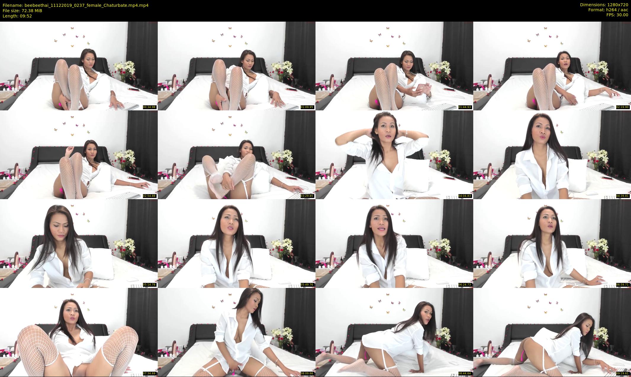 beebeethai — 10 minute Chaturbate female cam show recording, 720p, Dec 11, 2019