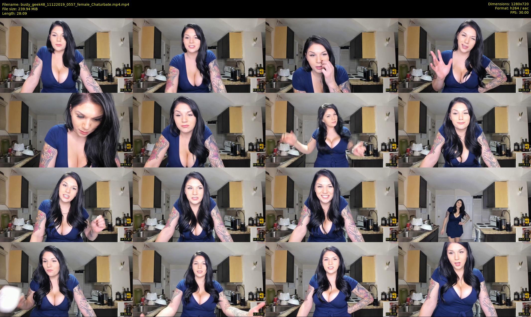 busty_geek48 — 29 minute Chaturbate female cam show recording, 720p, Dec 11, 2019
