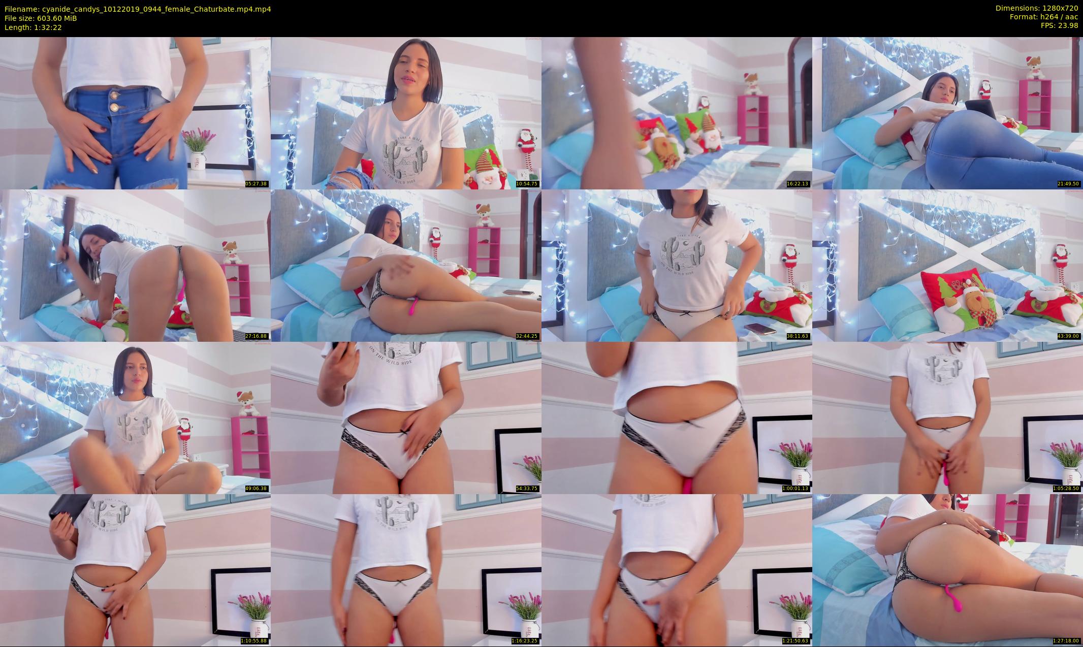 cyanide_candys — 93 minute Chaturbate female cam show recording, 720p, Dec 10, 2019
