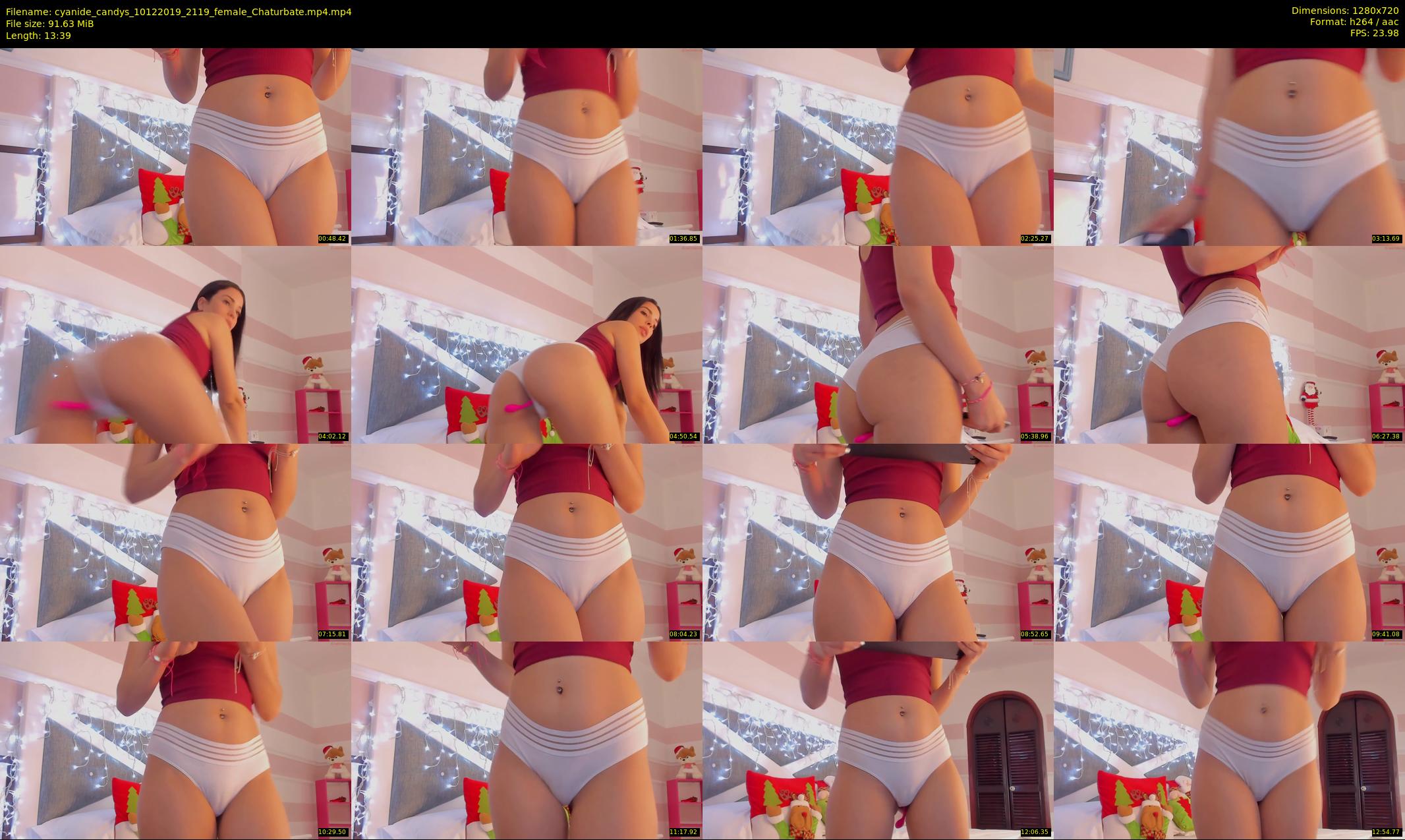 cyanide_candys — 14 minute Chaturbate female cam show recording, 720p, Dec 10, 2019