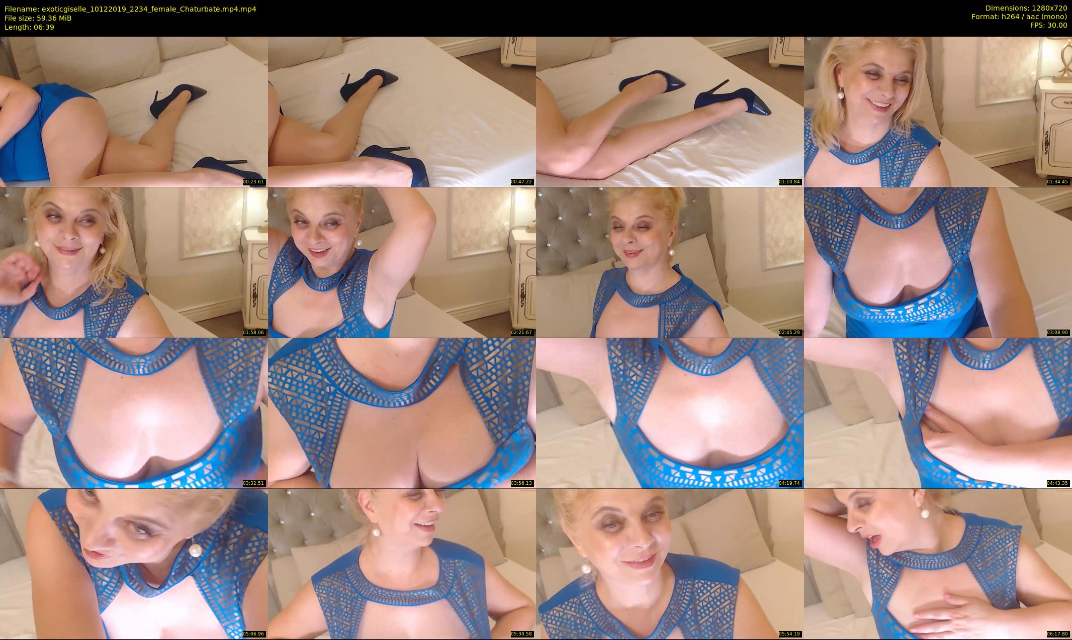 exoticgiselle — 7 minute Chaturbate female cam show recording, 720p, Dec 10, 2019