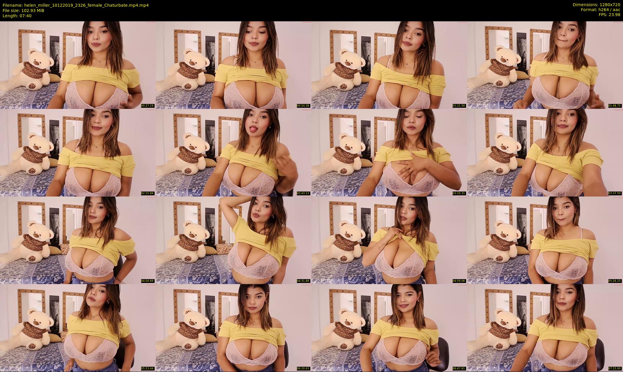 helen_miller — 8 minute Chaturbate female cam show recording, 720p, Dec 10, 2019