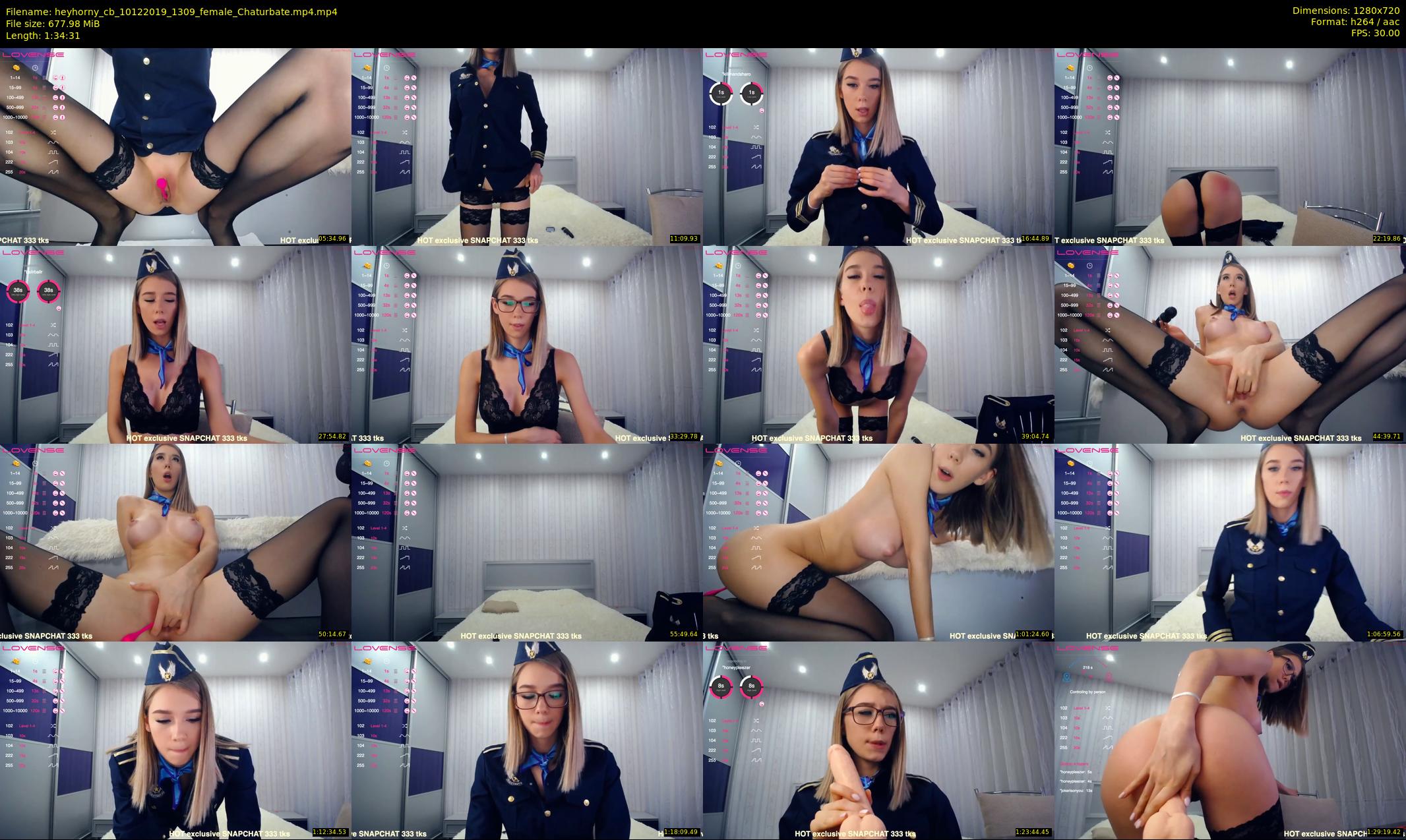 heyhorny_cb — 95 minute Chaturbate couple cam show recording, 720p, Dec 10, 2019