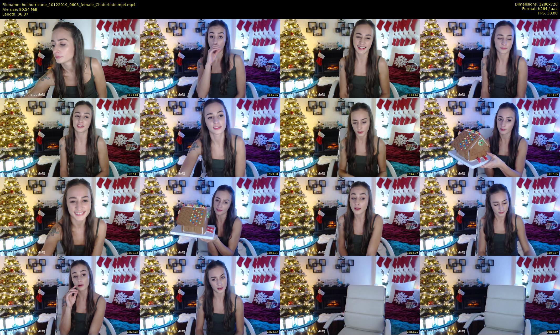 holihurricane — 7 minute Chaturbate female cam show recording, 720p, Dec 10, 2019