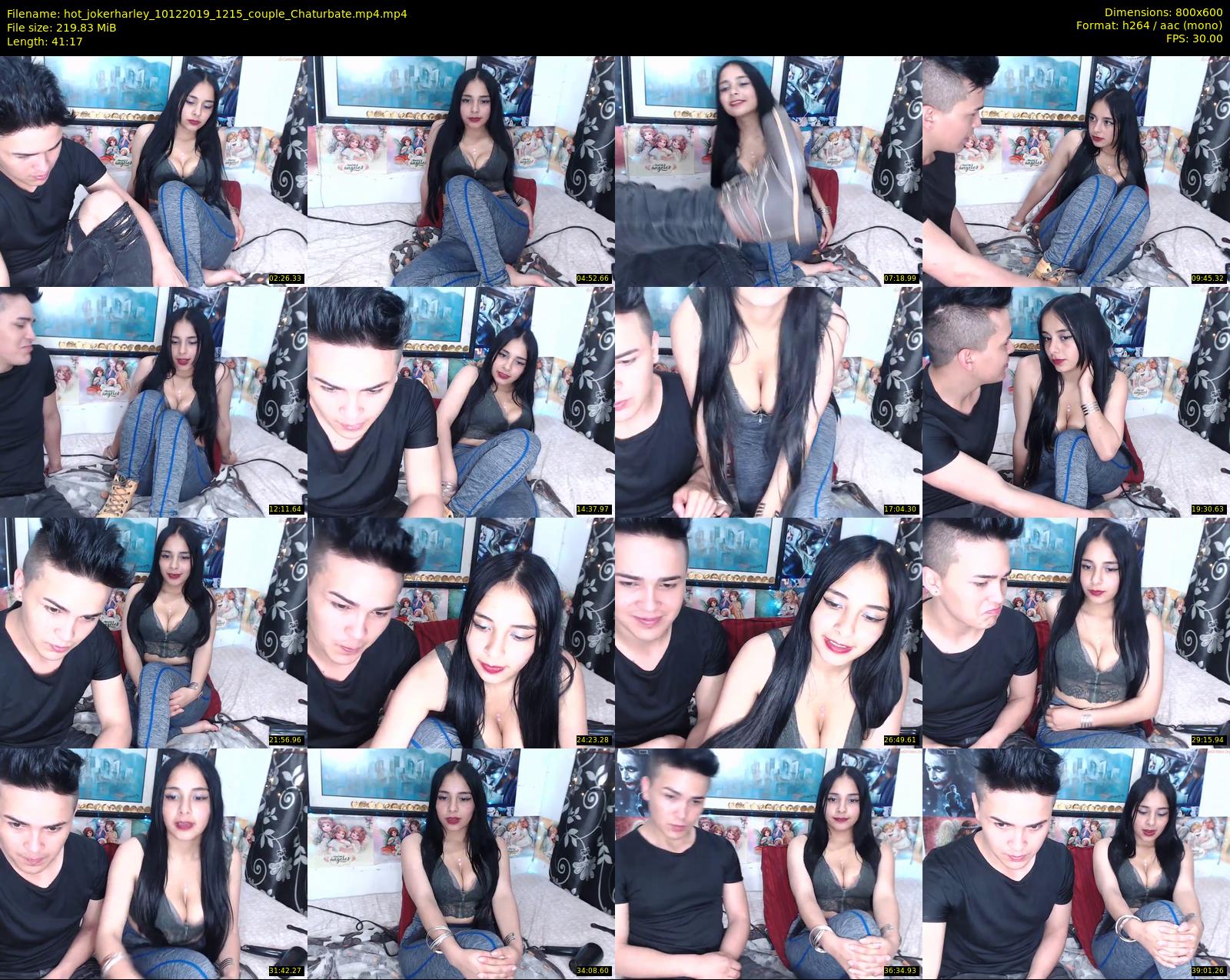hot_jokerharley — 42 minute Chaturbate couple cam show recording, 480p, Dec 10, 2019