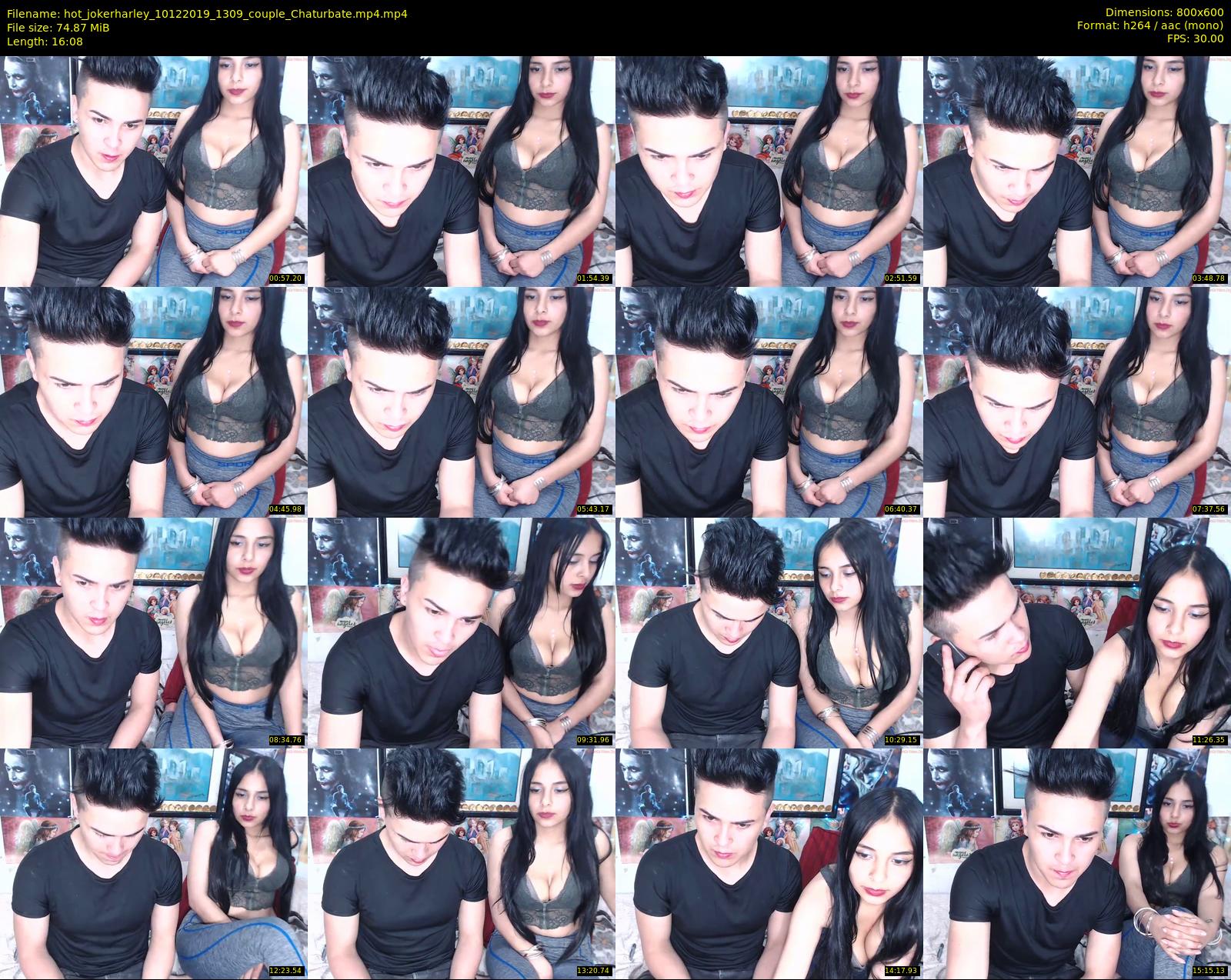 hot_jokerharley — 17 minute Chaturbate couple cam show recording, 480p, Dec 10, 2019