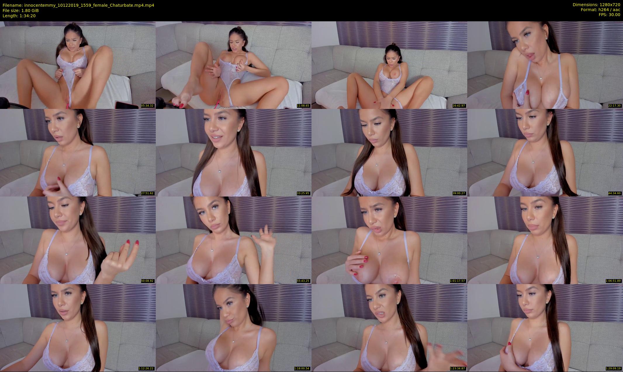 innocentemmy — 95 minute Chaturbate female cam show recording, 720p, Dec 10, 2019