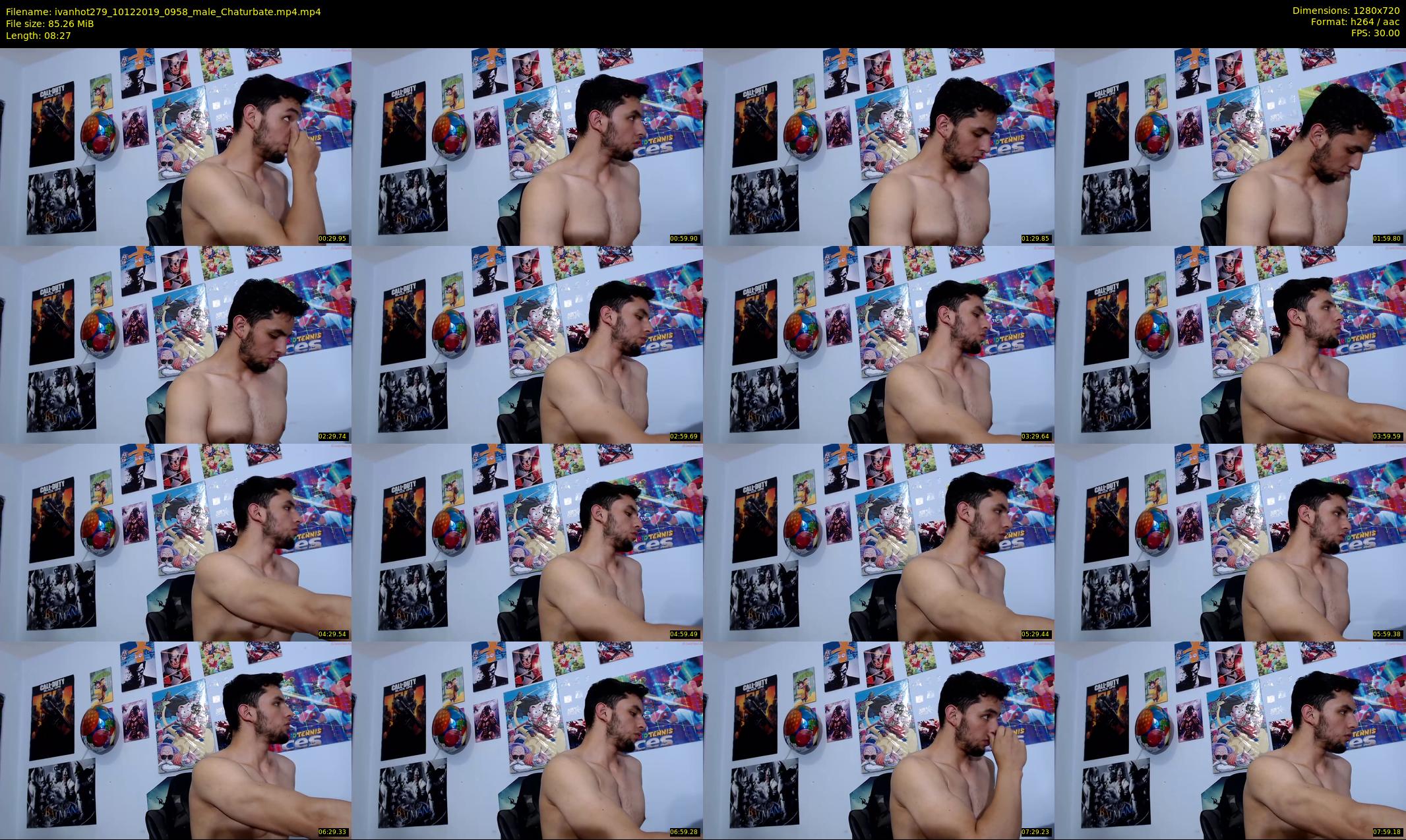 ivanhot279 — 9 minute Chaturbate male cam show recording, 720p, Dec 10, 2019