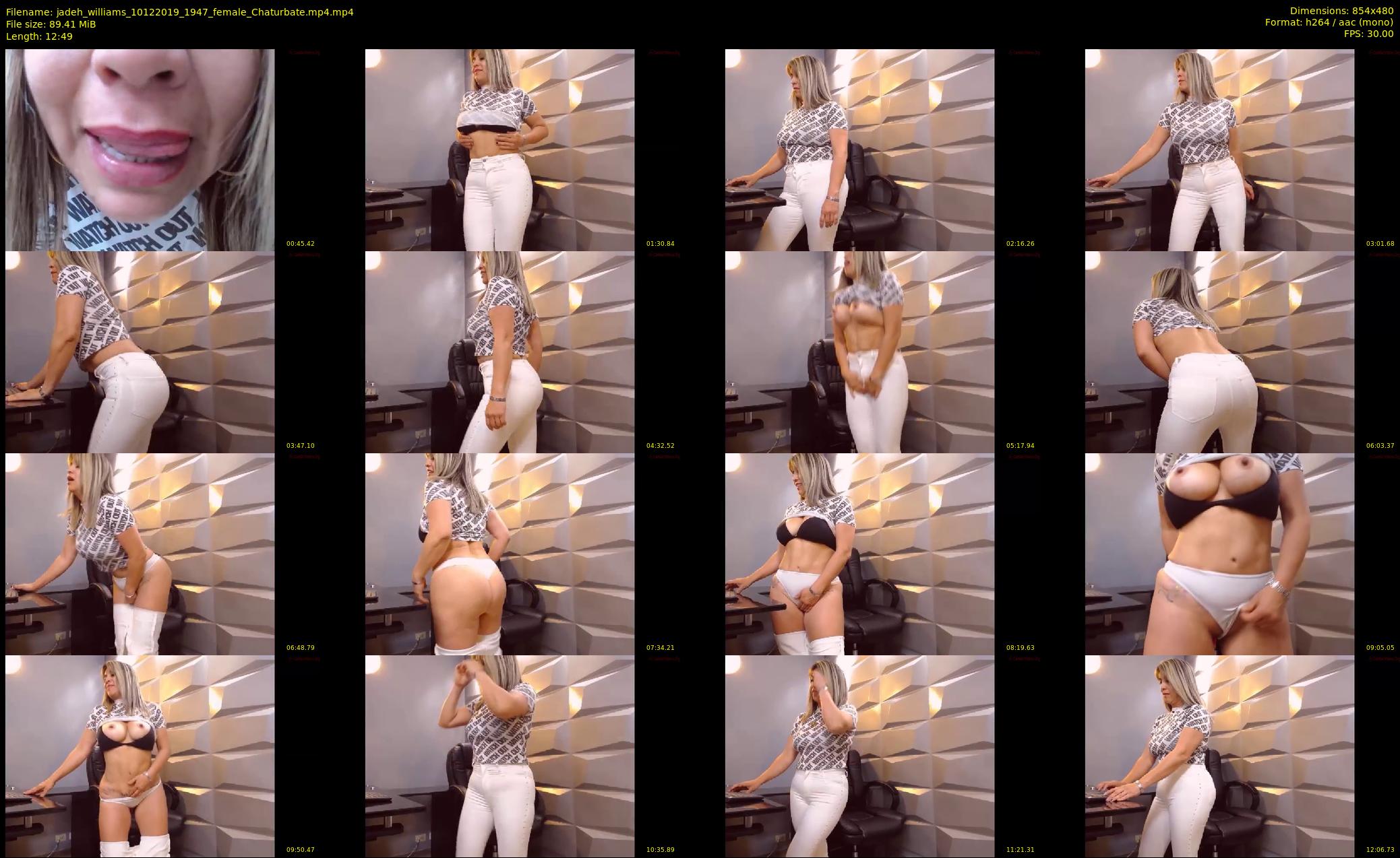 jadeh_williams — 13 minute Chaturbate female cam show recording, 480p, Dec 10, 2019