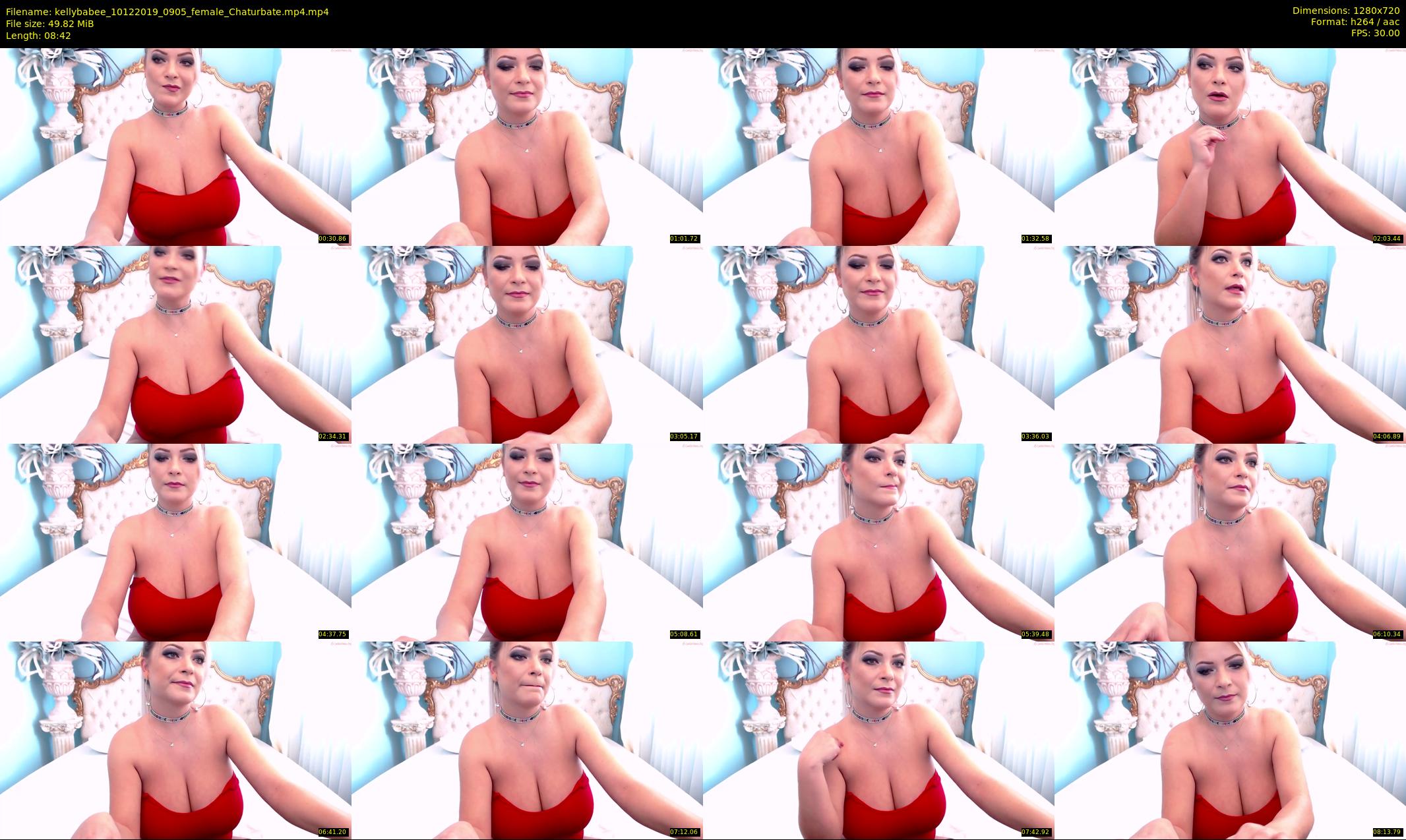 kellybabee — 9 minute Chaturbate female cam show recording, 720p, Dec 10, 2019
