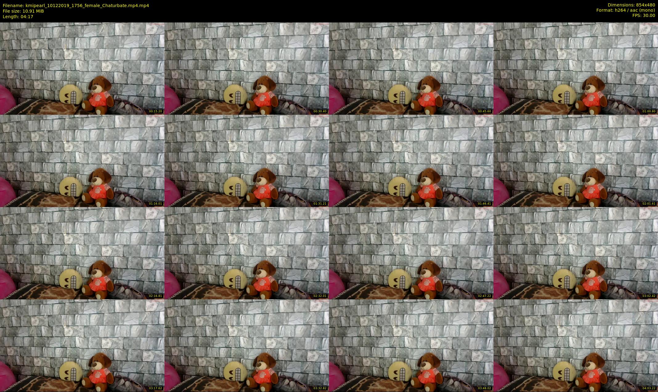 kmipearl — 5 minute Chaturbate female cam show recording, 480p, Dec 10, 2019